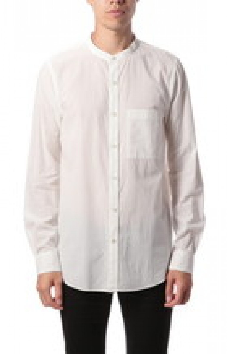 Attachment - NEW! SS17 no collar shirt.Like Rick Owens or Yohji Yamamoto - 2