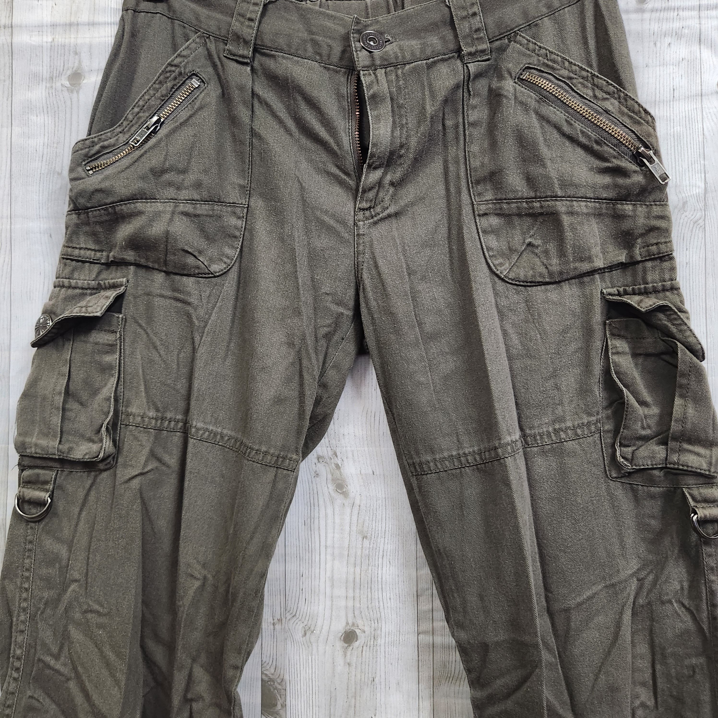 Japanese Brand - Double Focus Tactical Cargo Pants Drawstring Leg - 20