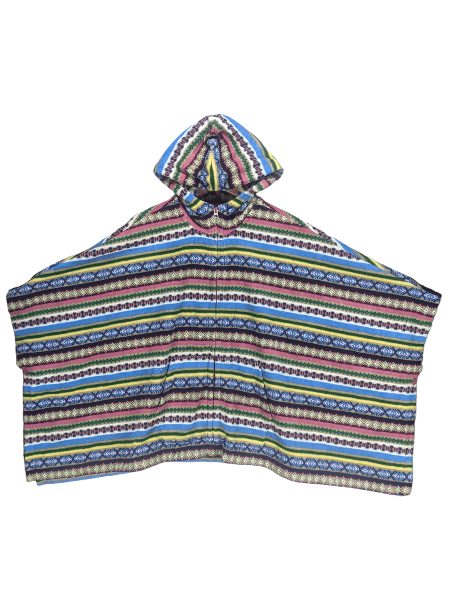 Steals🔥Uniqlo Poncho Hooded Navajo Patterned - 5