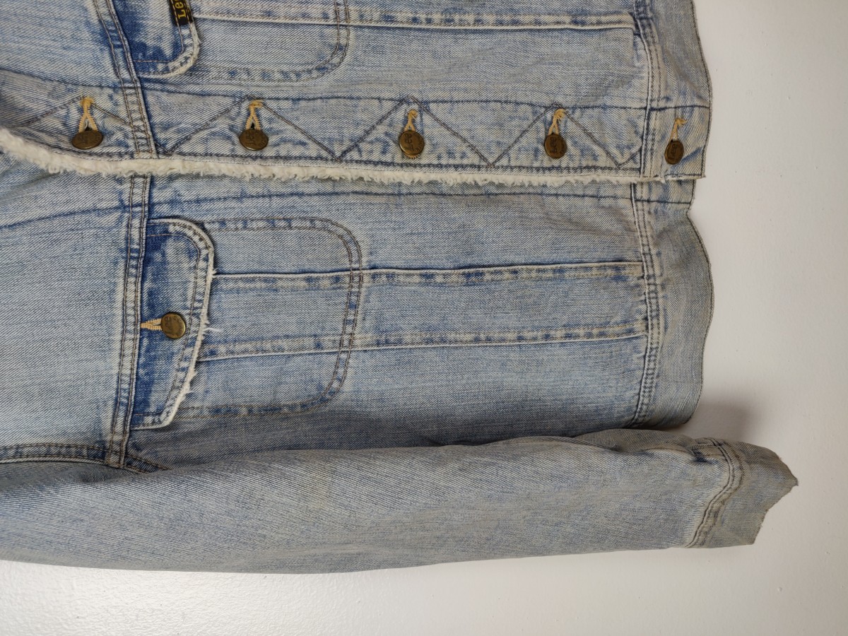 Denim Jacket - Sanforized Storm Rider Sherpa Trucker Jacket - 3
