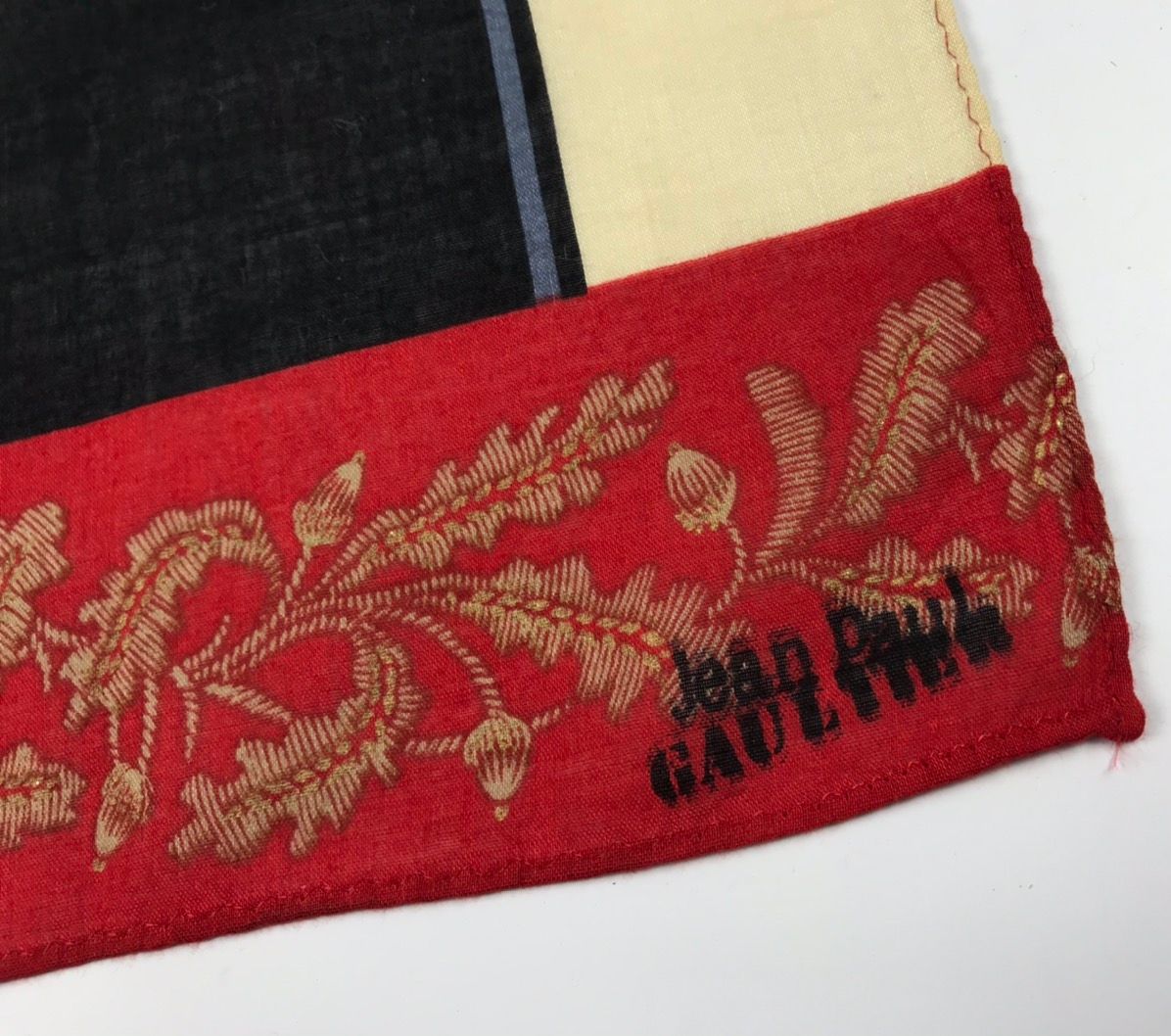 Jean paul gaultier bandana handkerchief neckerchief HC0474 - 3