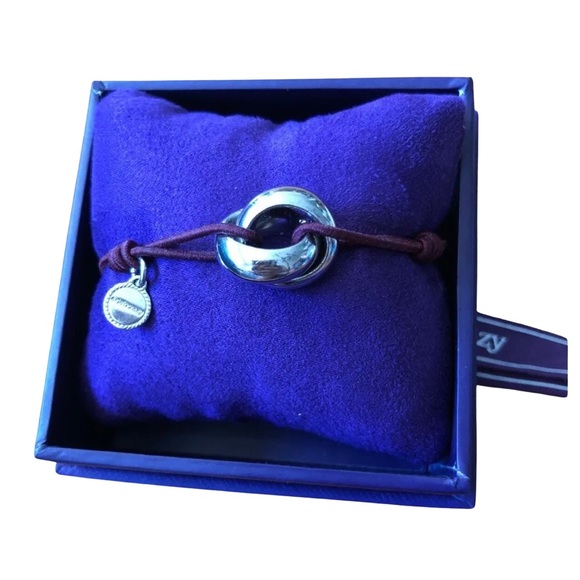 Aristocrazy Silver Pendant Elastic Bracelet - 1