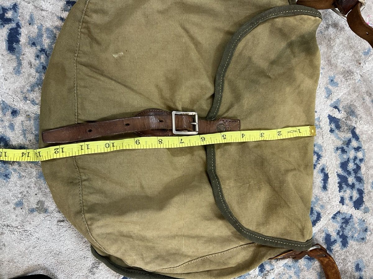 Vintage - WWI Official Sam Browne Haversack Massenger Bag - 15