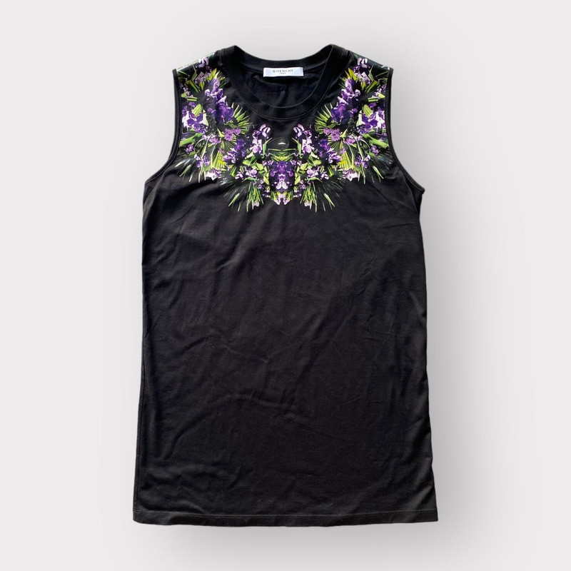 Fall12 Sleeveless Print Top RiccardoTtisci - 1