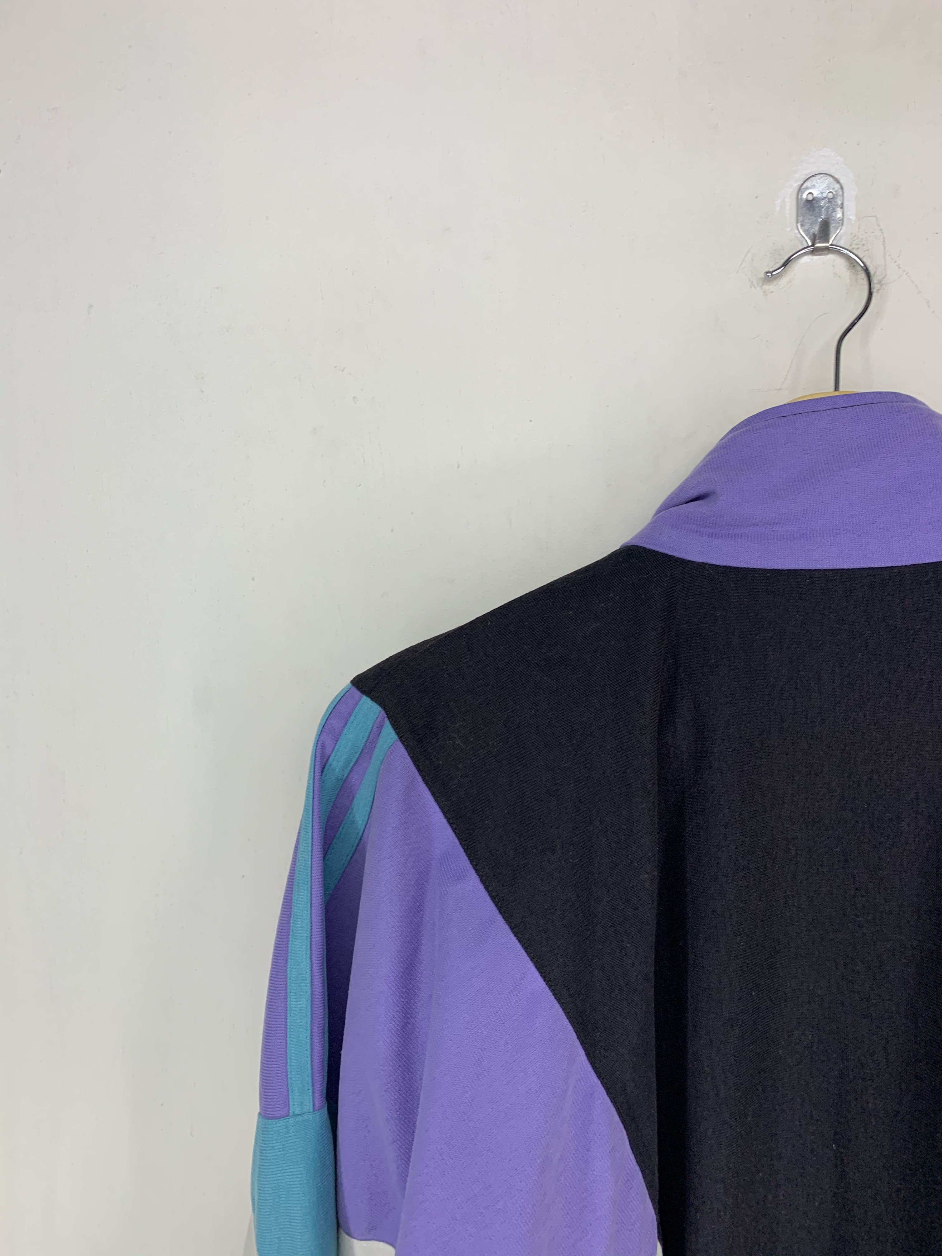 Vintage 90’s Adidas Colourblock Tracktop - 8