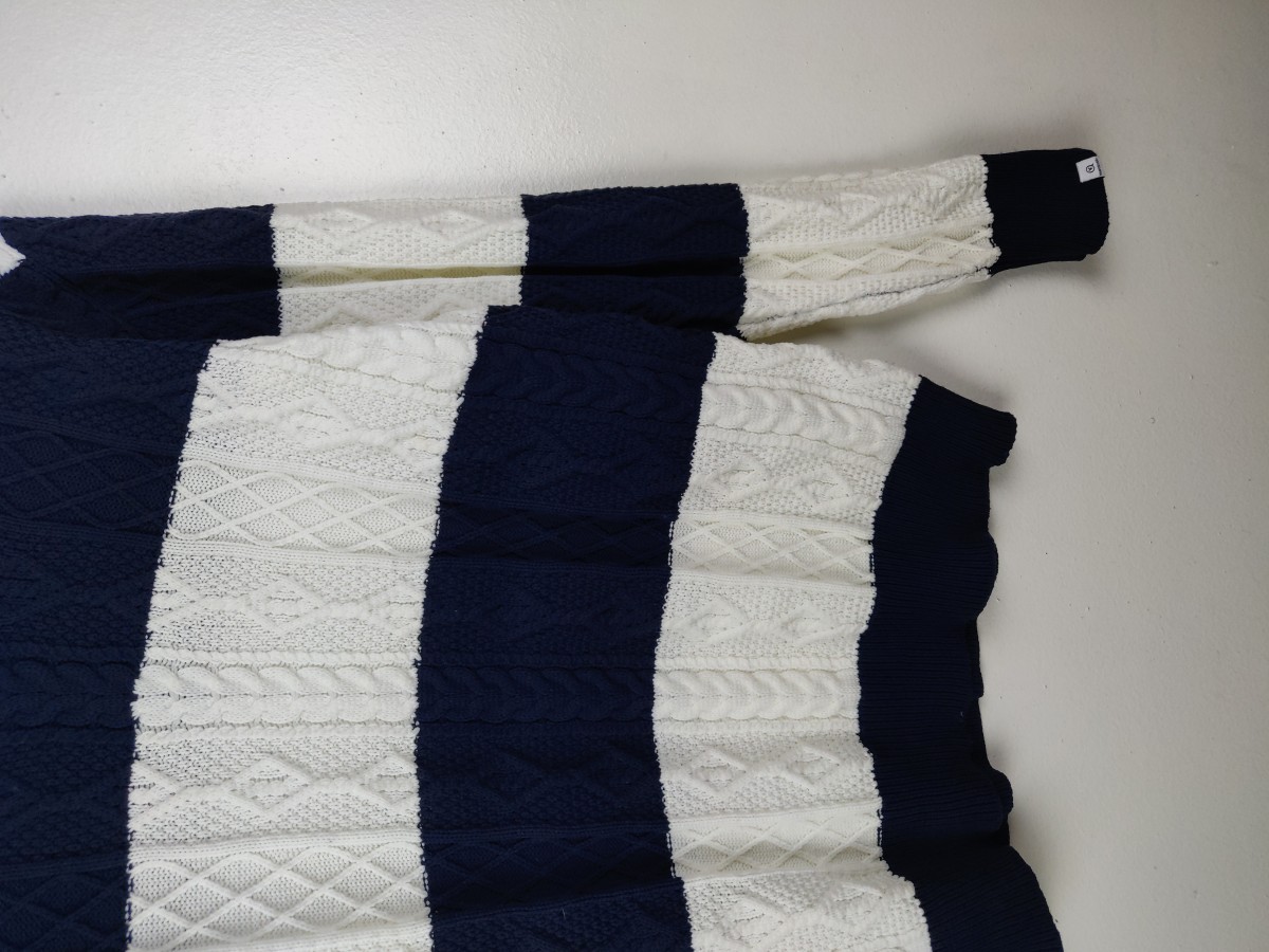 Vanquish - Japan Stripes Knitwear Turtleneck Sweater - 7