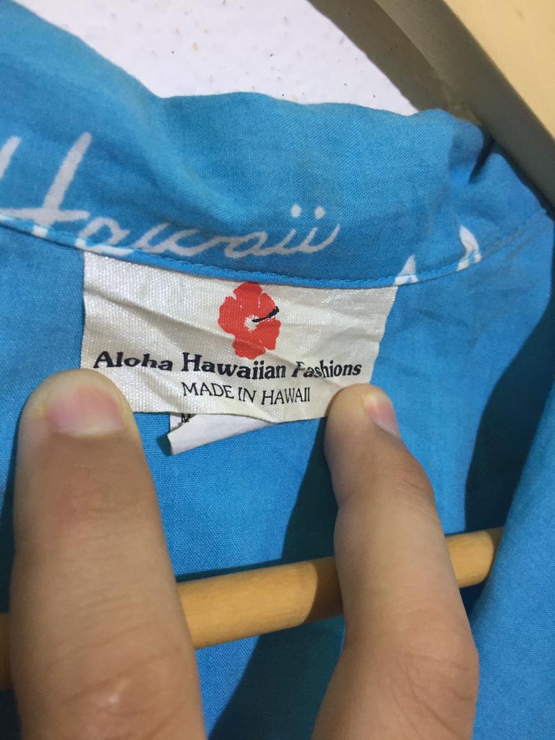 Aloha Wear - Vintage Aloha Hawaiian Fashion Shirt Made in Hawaii - 8