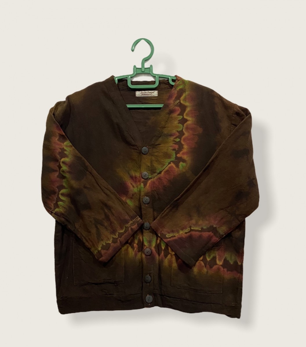 Handmade - Batik Design Button Up Shirt ( Handmade Tie Dye) - 5