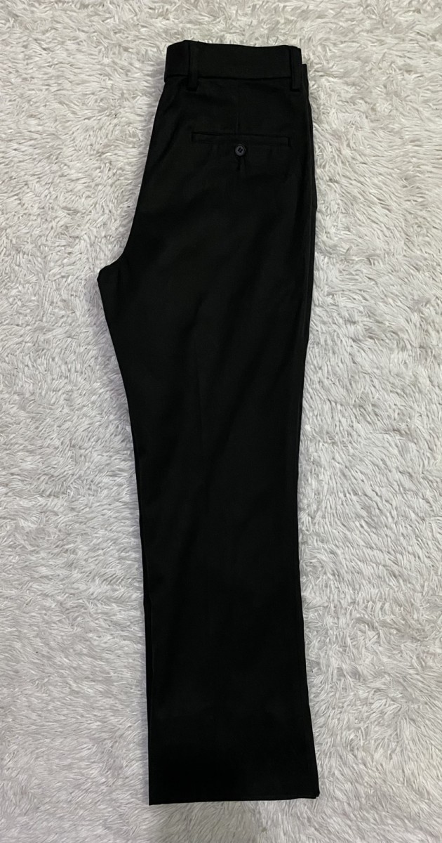 A.P.C Vintage Black Polyester + Cotton Pants Made in Japan - 5