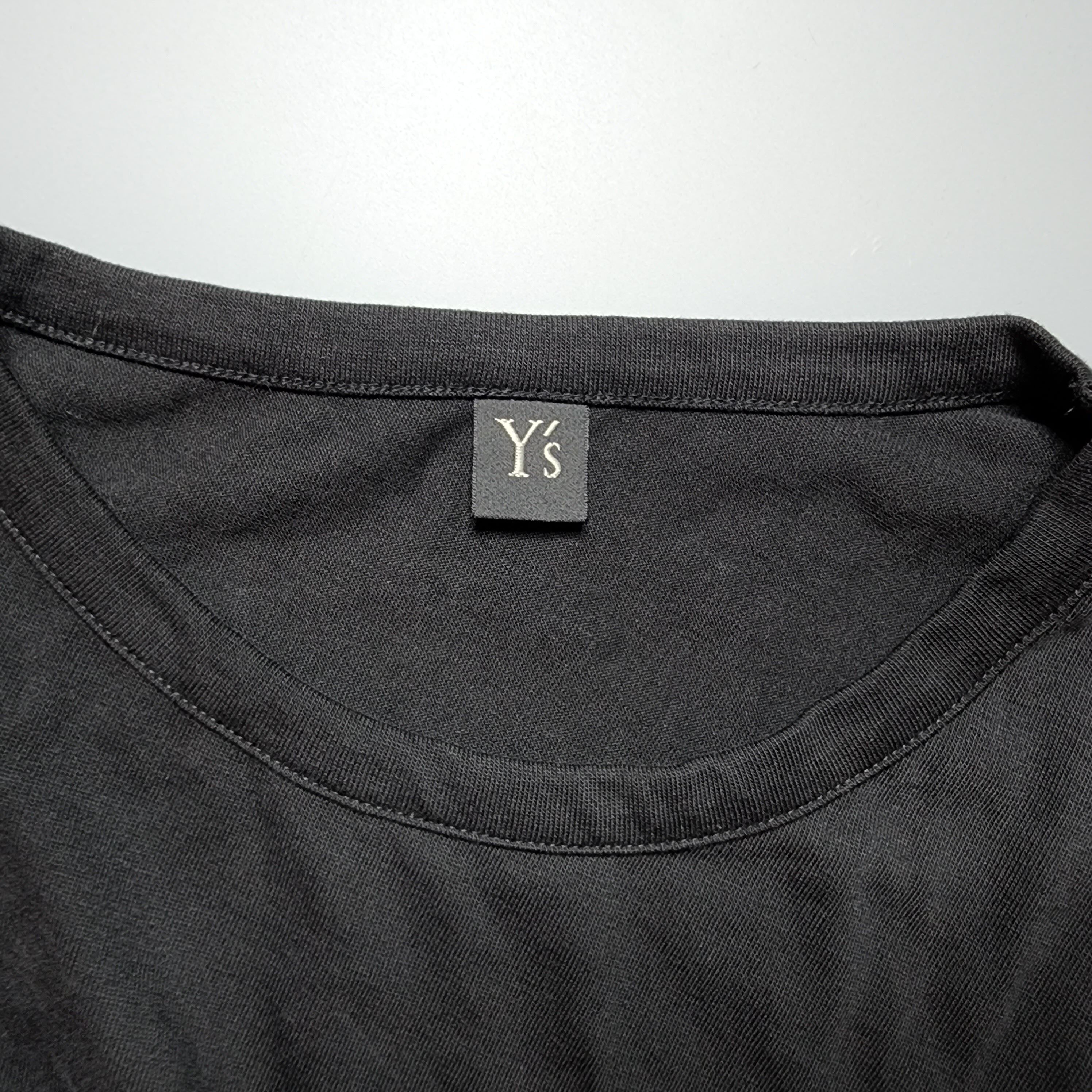 Yohji Yamamoto - Y's Side Drape Embroidery Shirt - 4