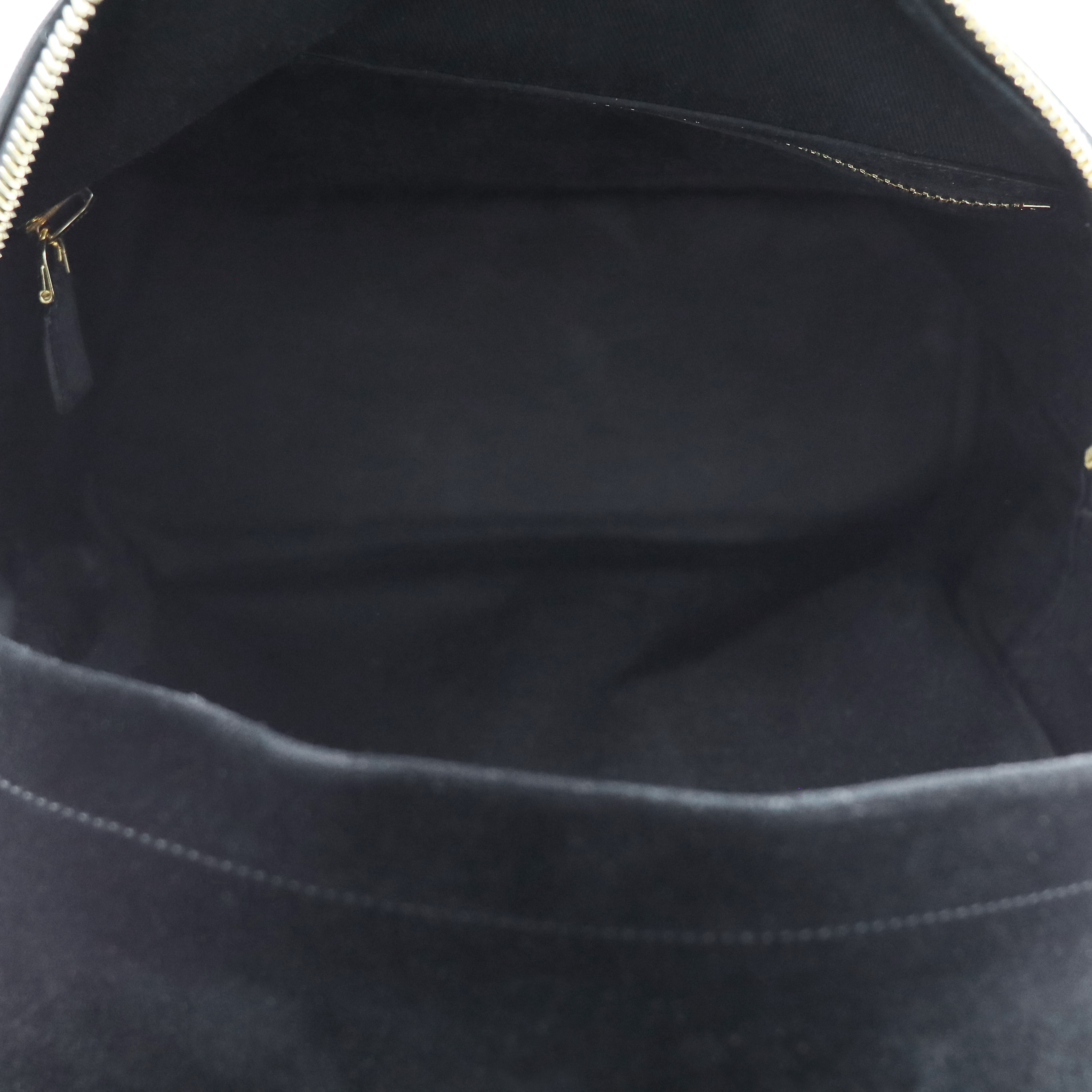 Buckley Backpack Bag - Black Suede - 12