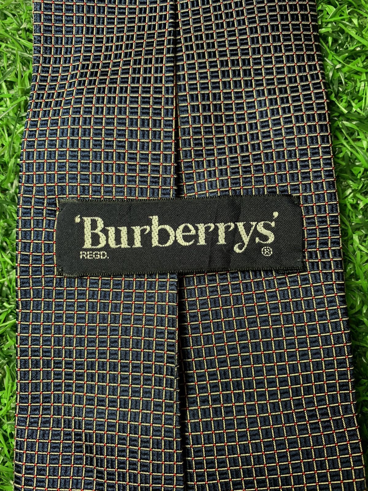 Burberry Neck Tie Monogram Logo - 2