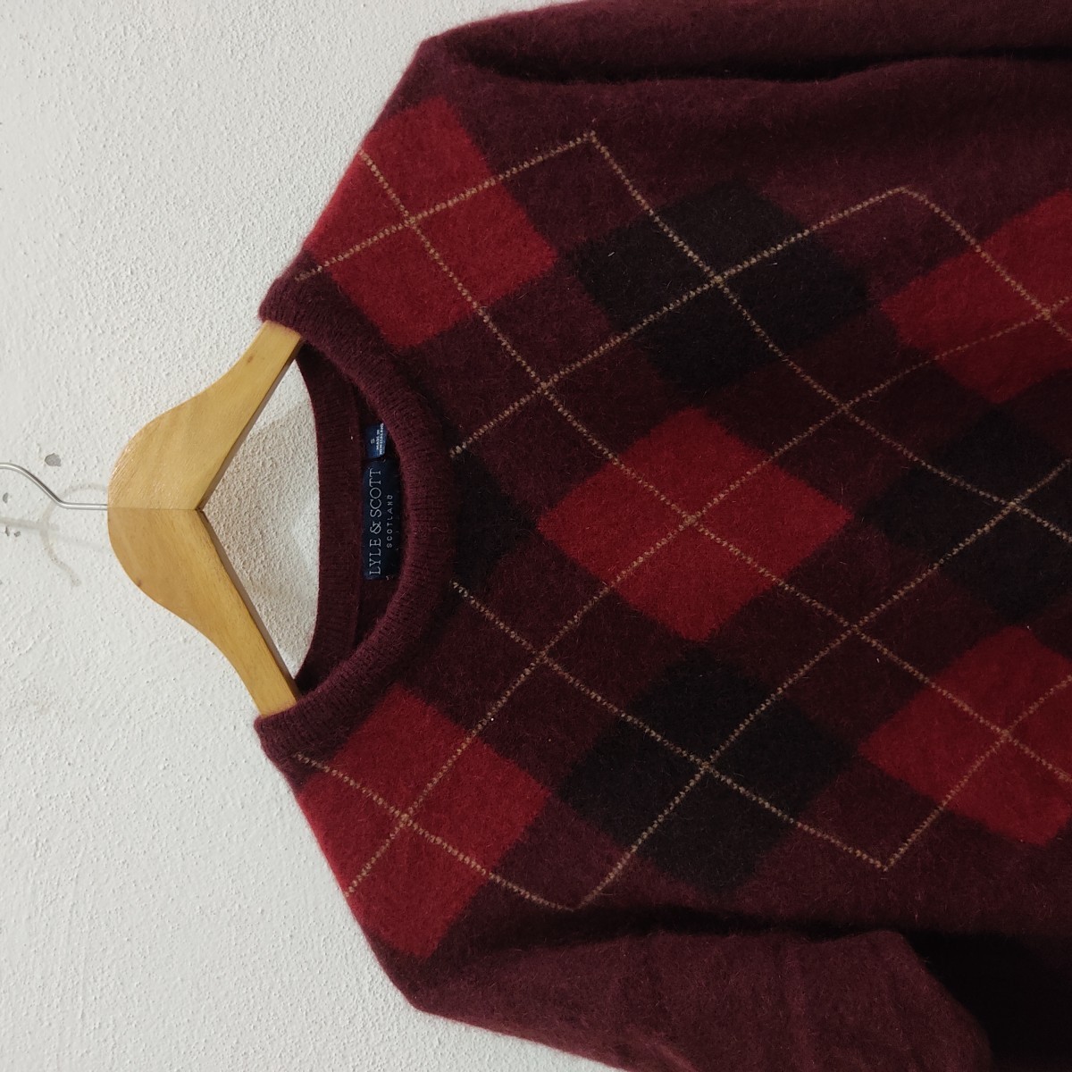 Lyle & Scott - Scotland Wool Fur Pullover Sweater - 3