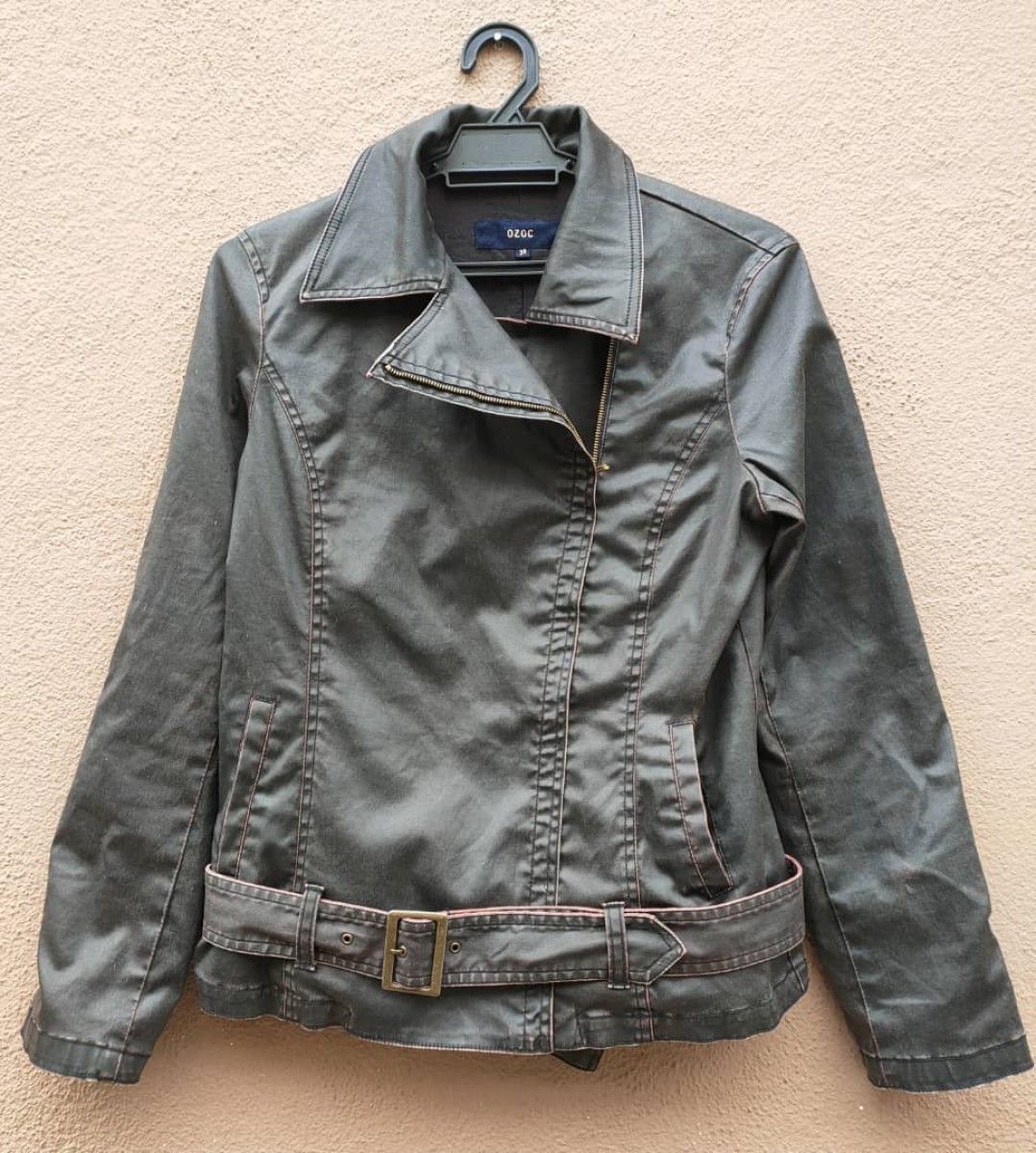 Japanese Brand - OZOC Double Breast Zip Up Jacket - 1