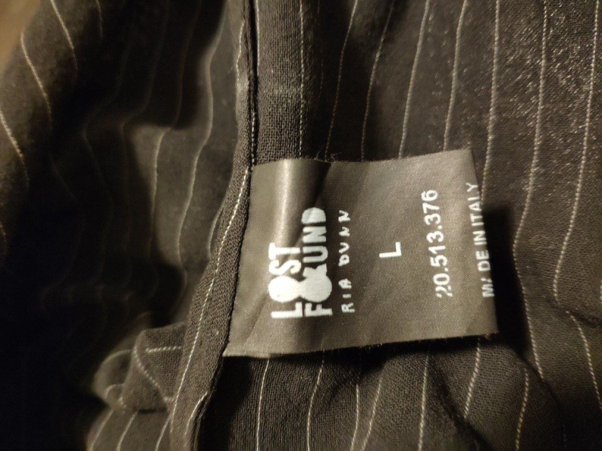 Lost & Found Ria Dunn - Long striped shirt.Like Boris Bidjan Saberi or Julius - 6