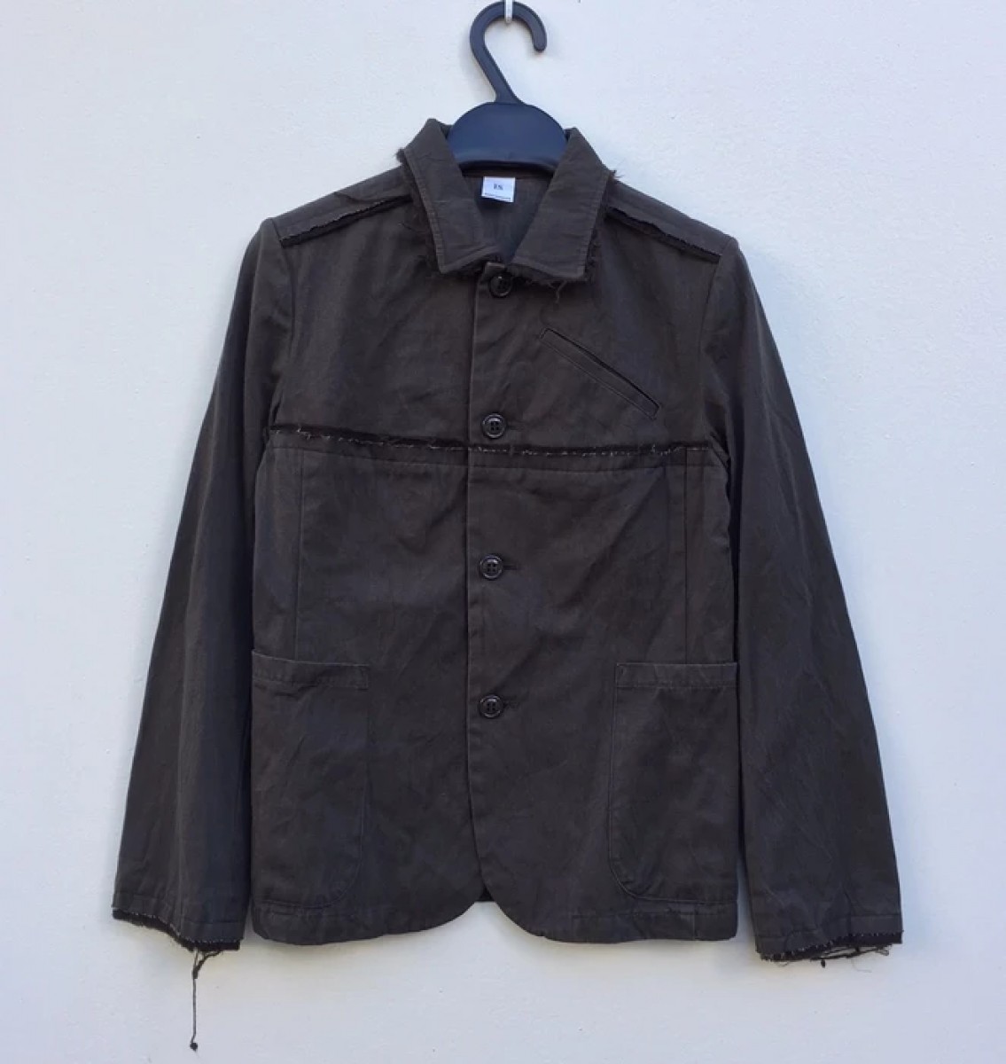 Issey Miyake - Vintage I.S Sunao Kuwahara Raw Cut Design Jacket - 1