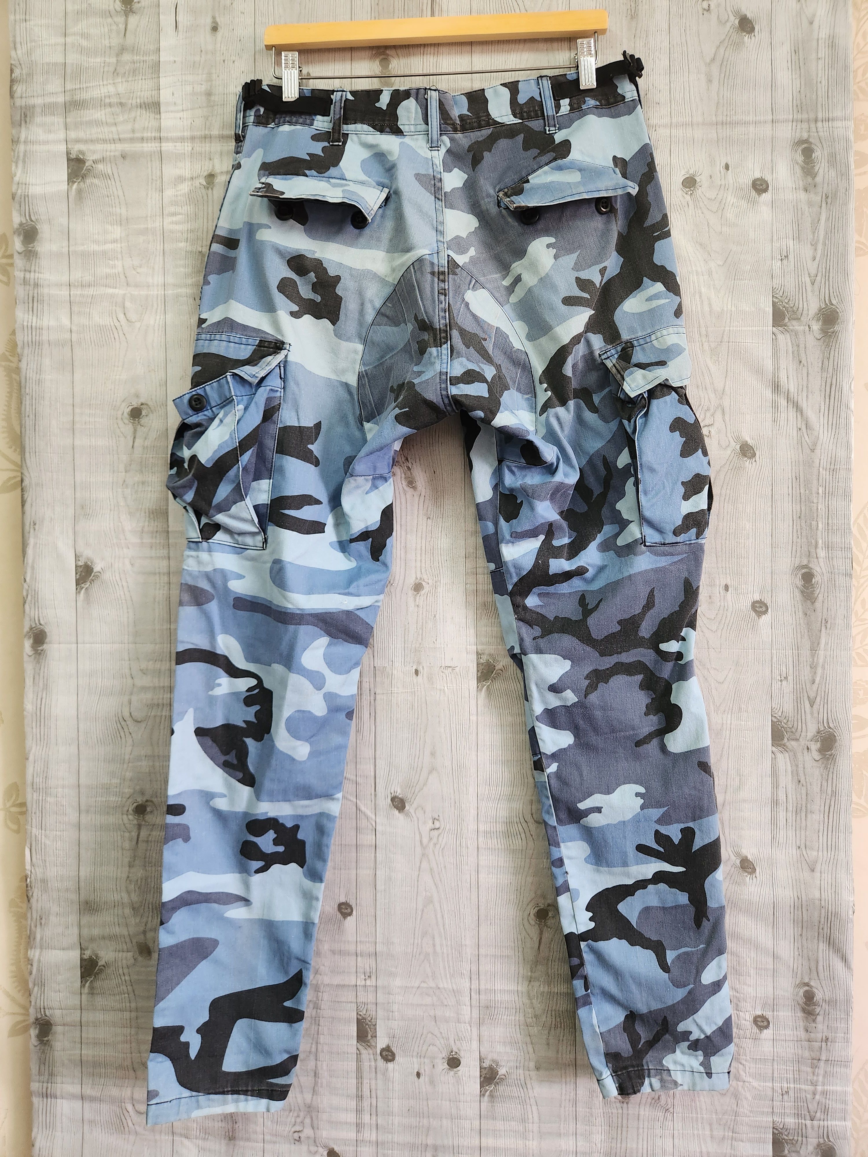 Camouflage Cargo Pants Multipockets Japanese Brand - 16