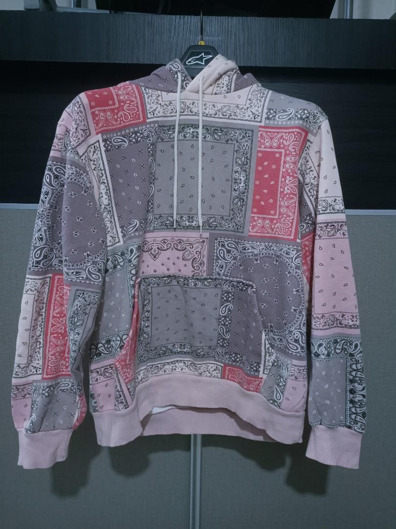 Pink paisley hoodie - 3