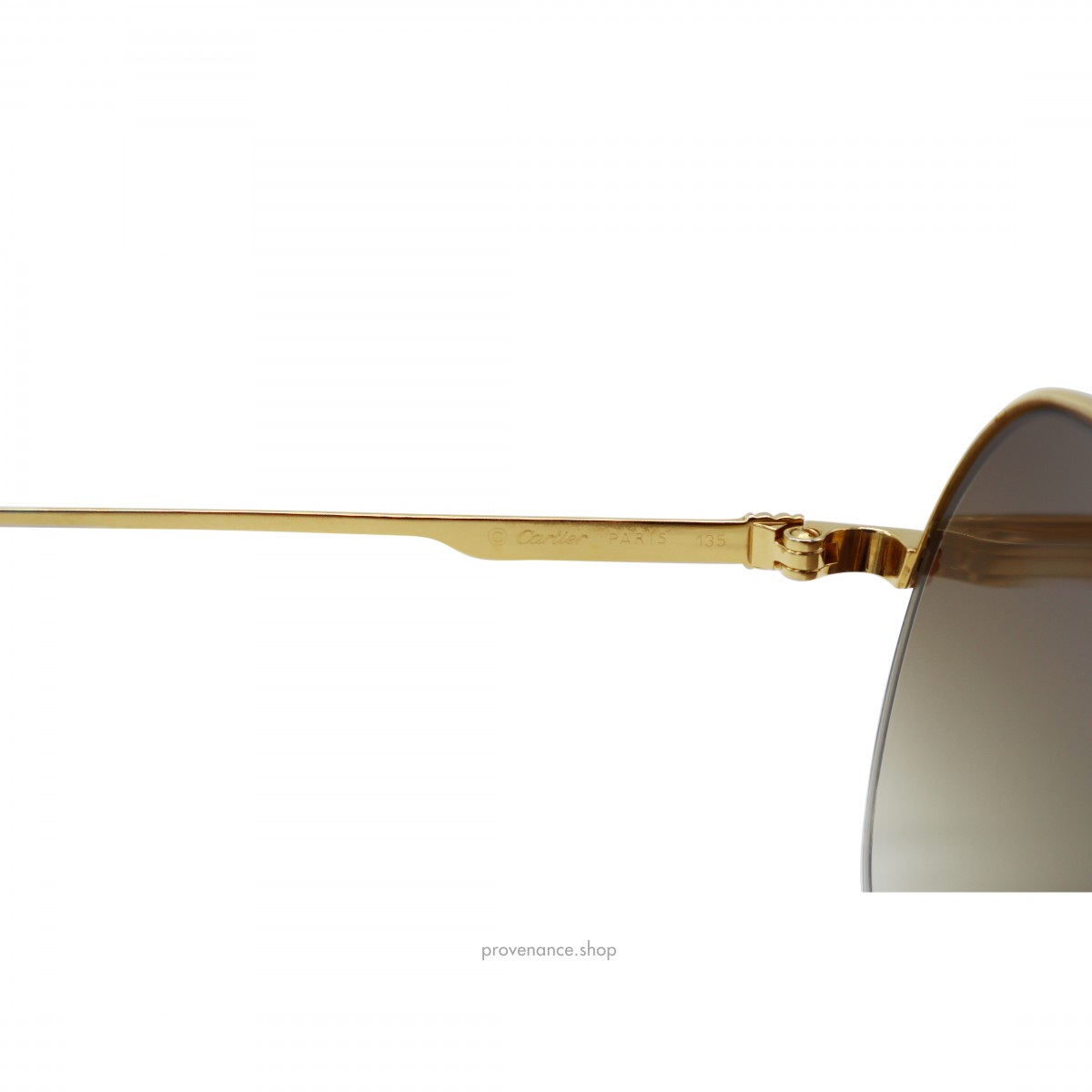 Cartier Vintage Orsay Sunglasses - Gold - 7