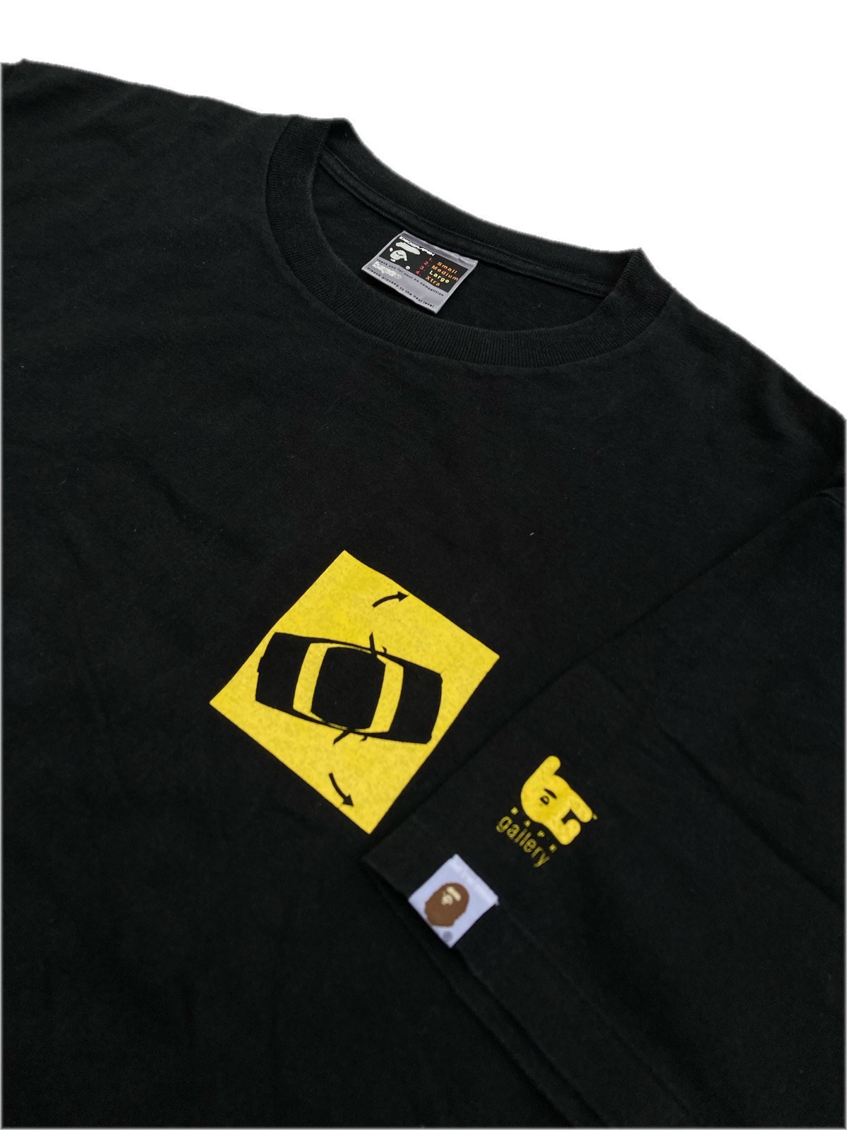 Vintage 2003 Bape Gallery x Futura Gun Man Tee - 4