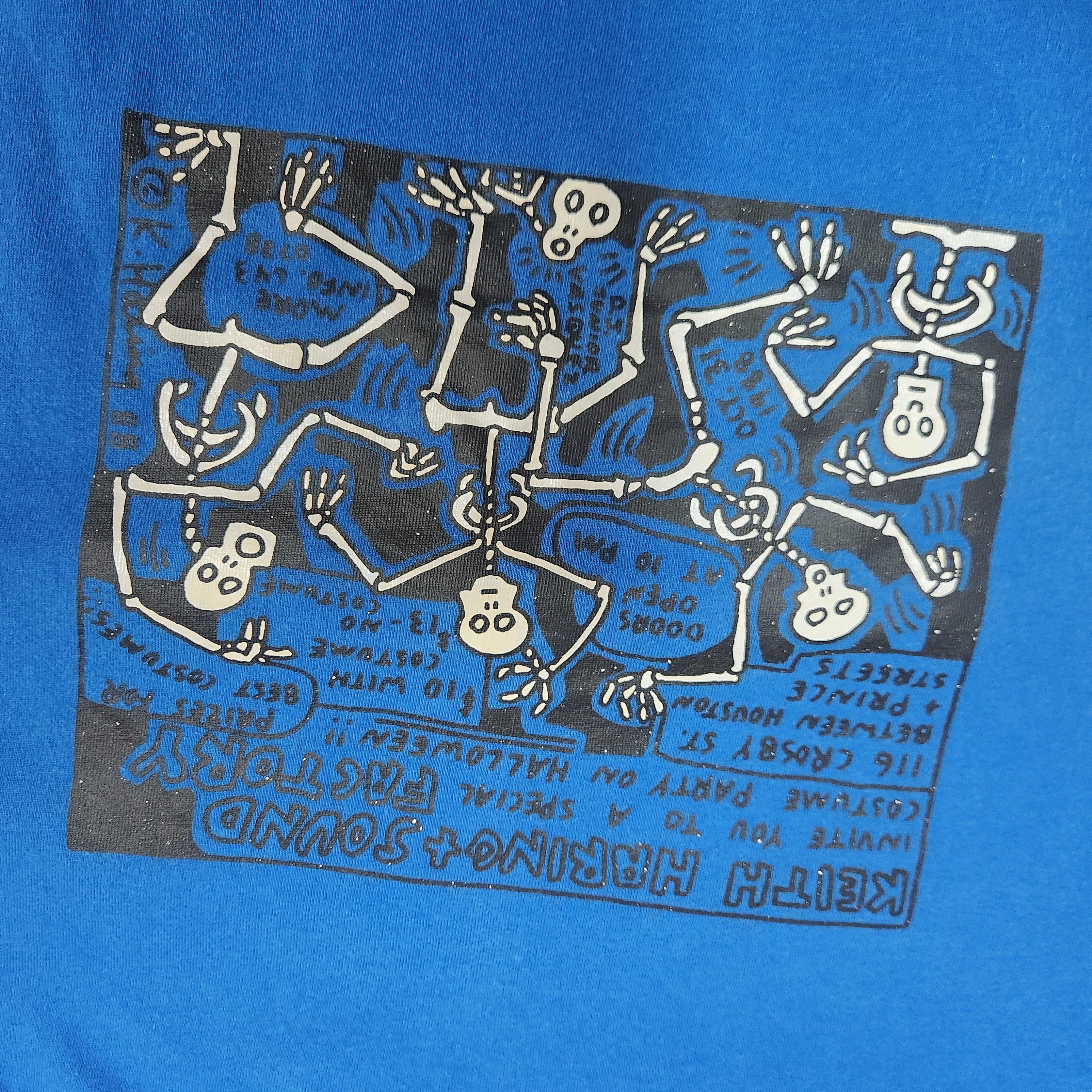 Art - Keith Haring Skulls + Sound Factory TShirt - 6