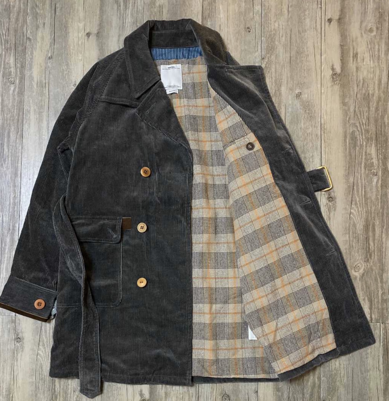 visvim VISVIM HENDEE TRENCH WALE CORDURO | ubvintage | REVERSIBLE