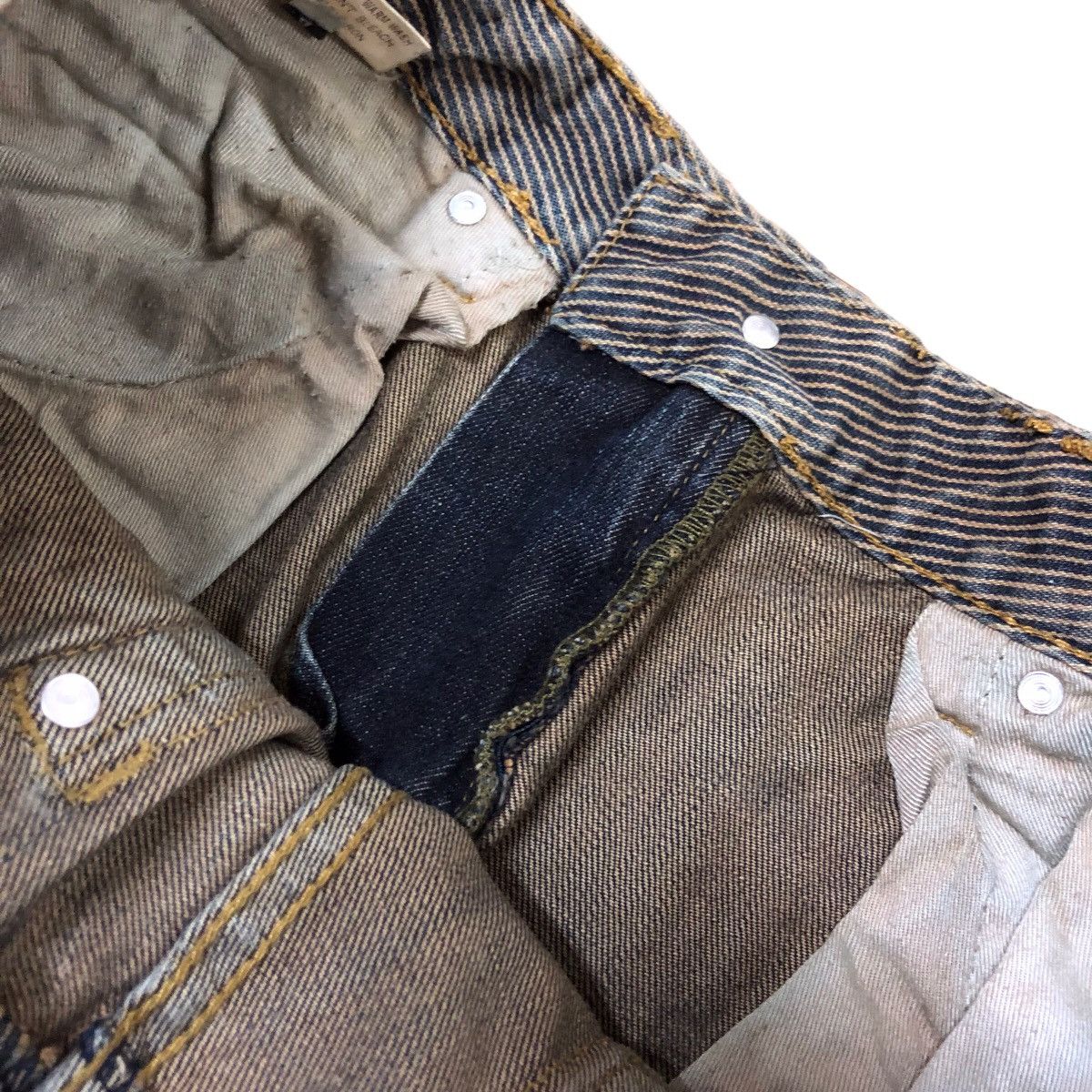 Japanese Brand - C.o.t jeans japan patchwork distressed denim pants - 12