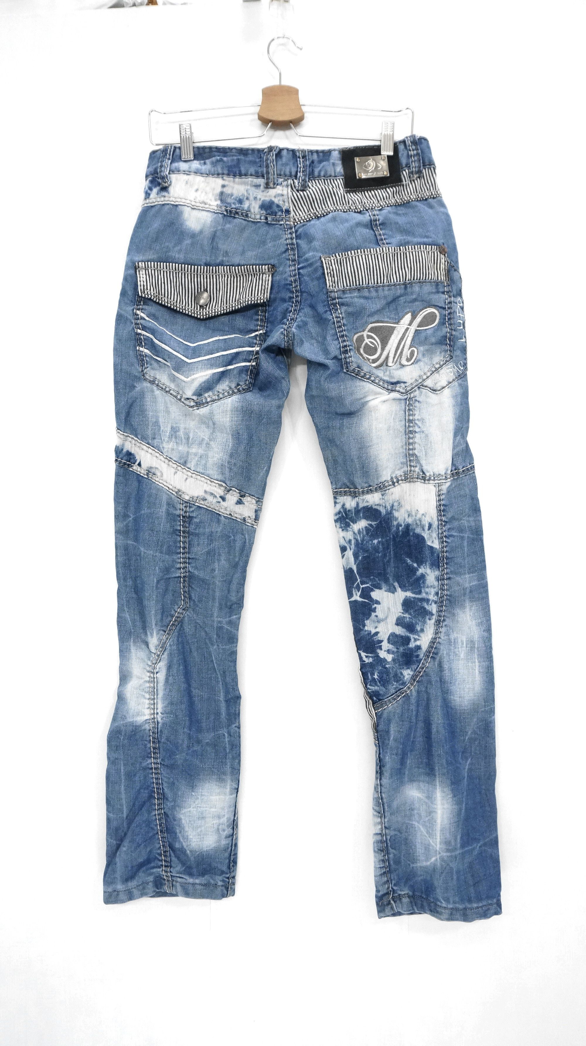 Distressed Denim - 🔥 Vintage KOSMO LUPO Blue Jeans - 2