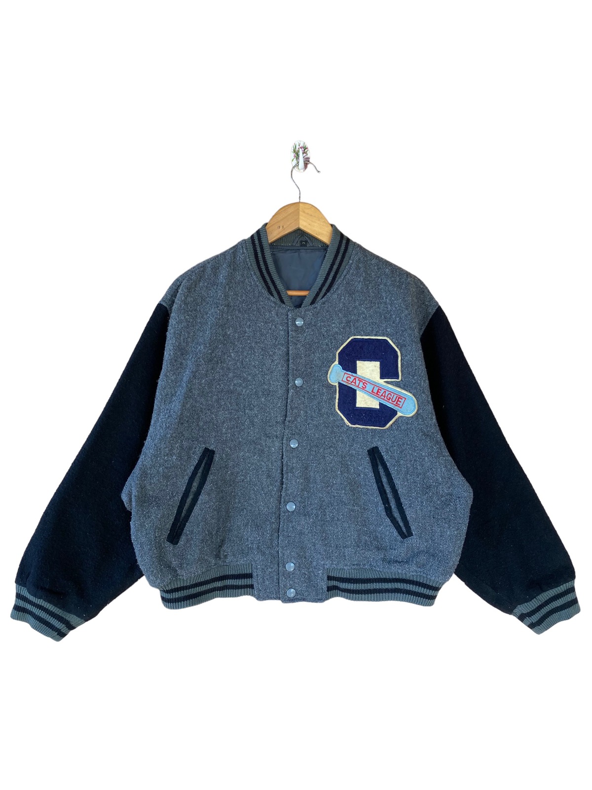 Sports Specialties - ?SALE?VINTAGE BASEBALL VARSITY JACKET WOOL FABRIC