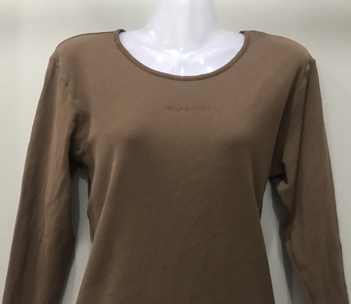 Valentino Silk Faille T Shirt - S