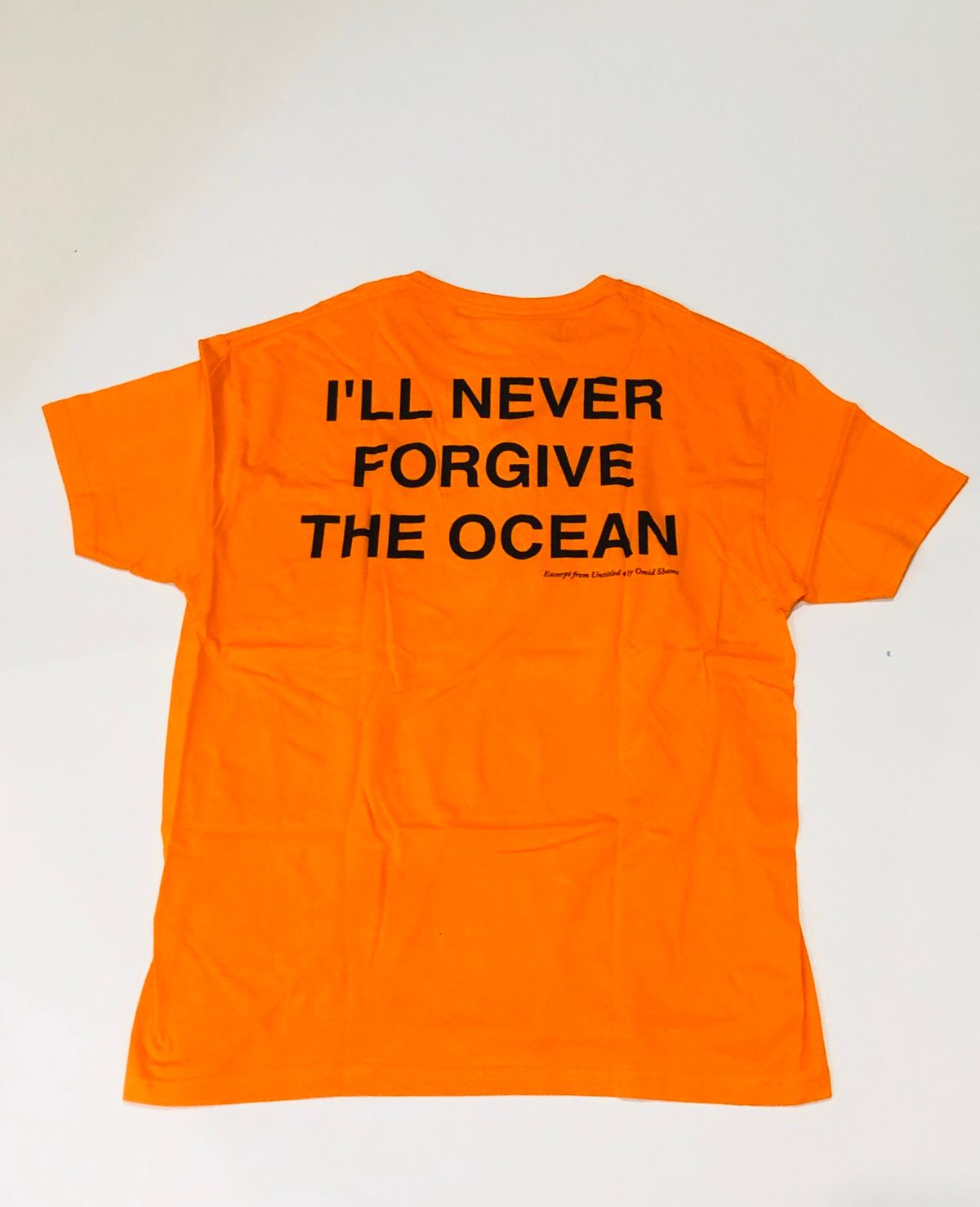 Off white I’ll never forgive the ocean show invite tee - 1