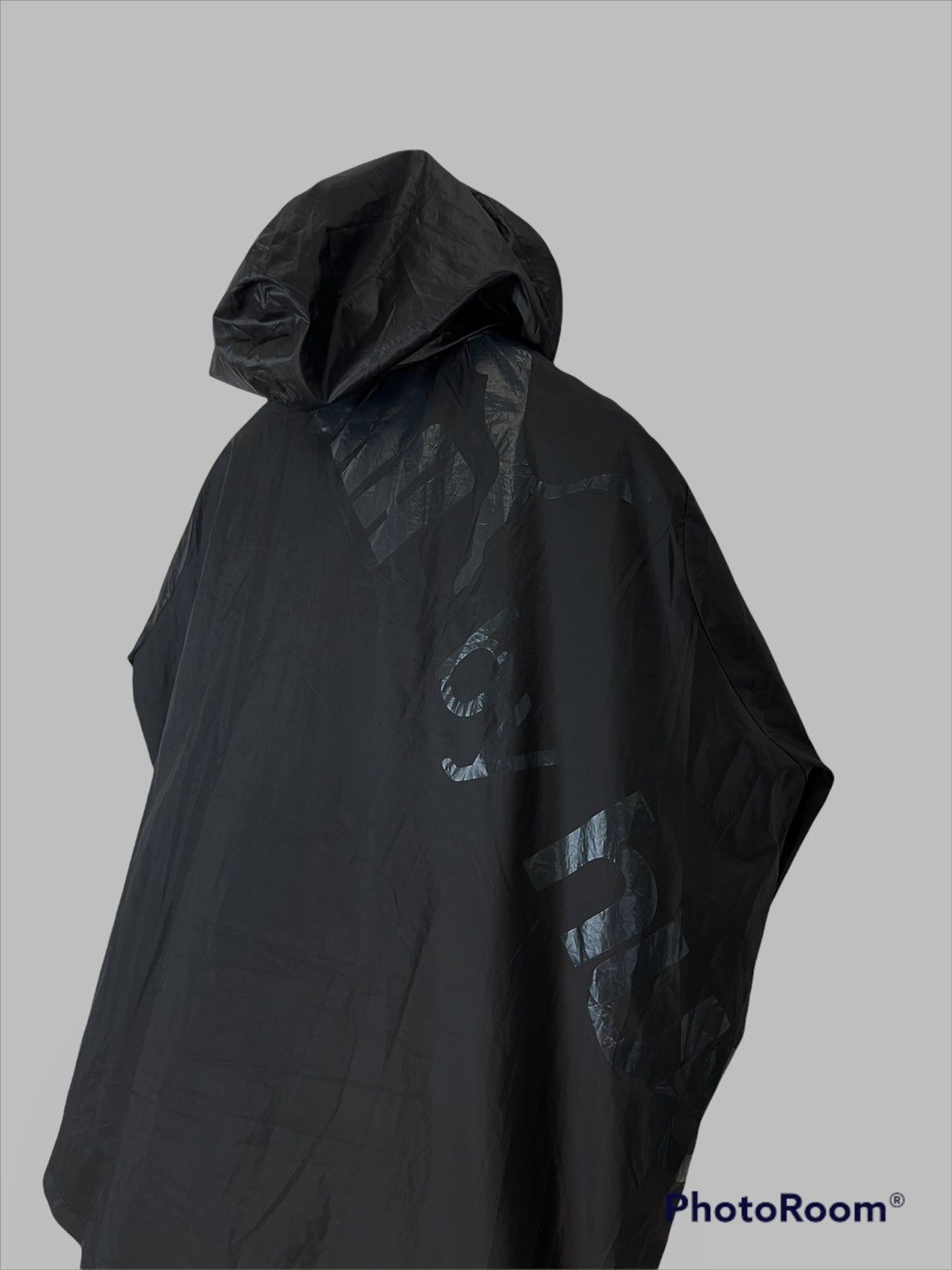 Black PUMA by HUSSEIN CHAYALAN Windbreaker BIG SPELLOUT - 1