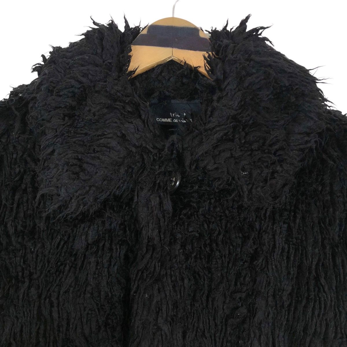 Vintage 90s Tricot Comme Des AD1993 Faux Fur Coat TC-040060 - 18