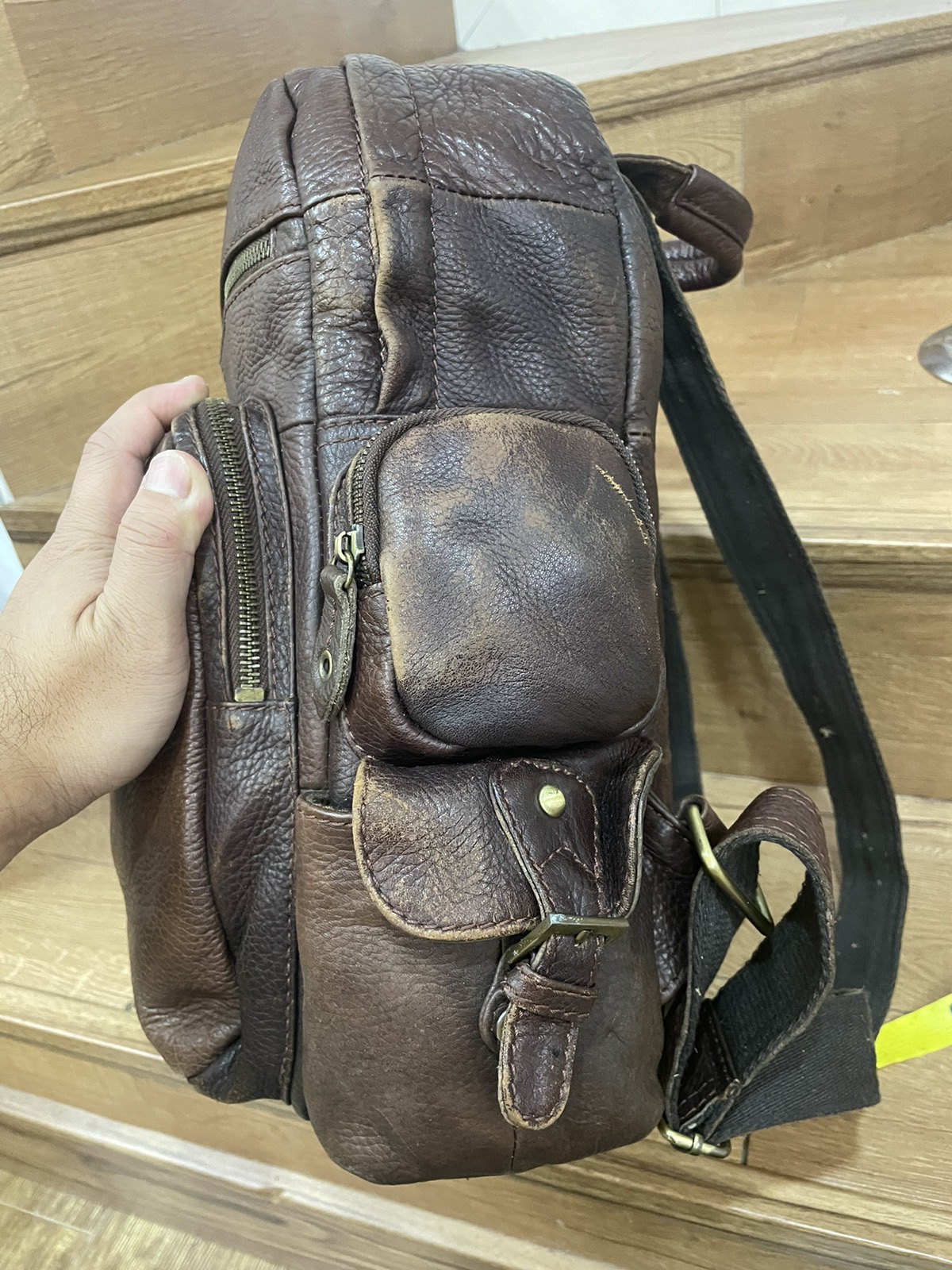 Custom - Authentic BACKPACK Genuine Leather - 8
