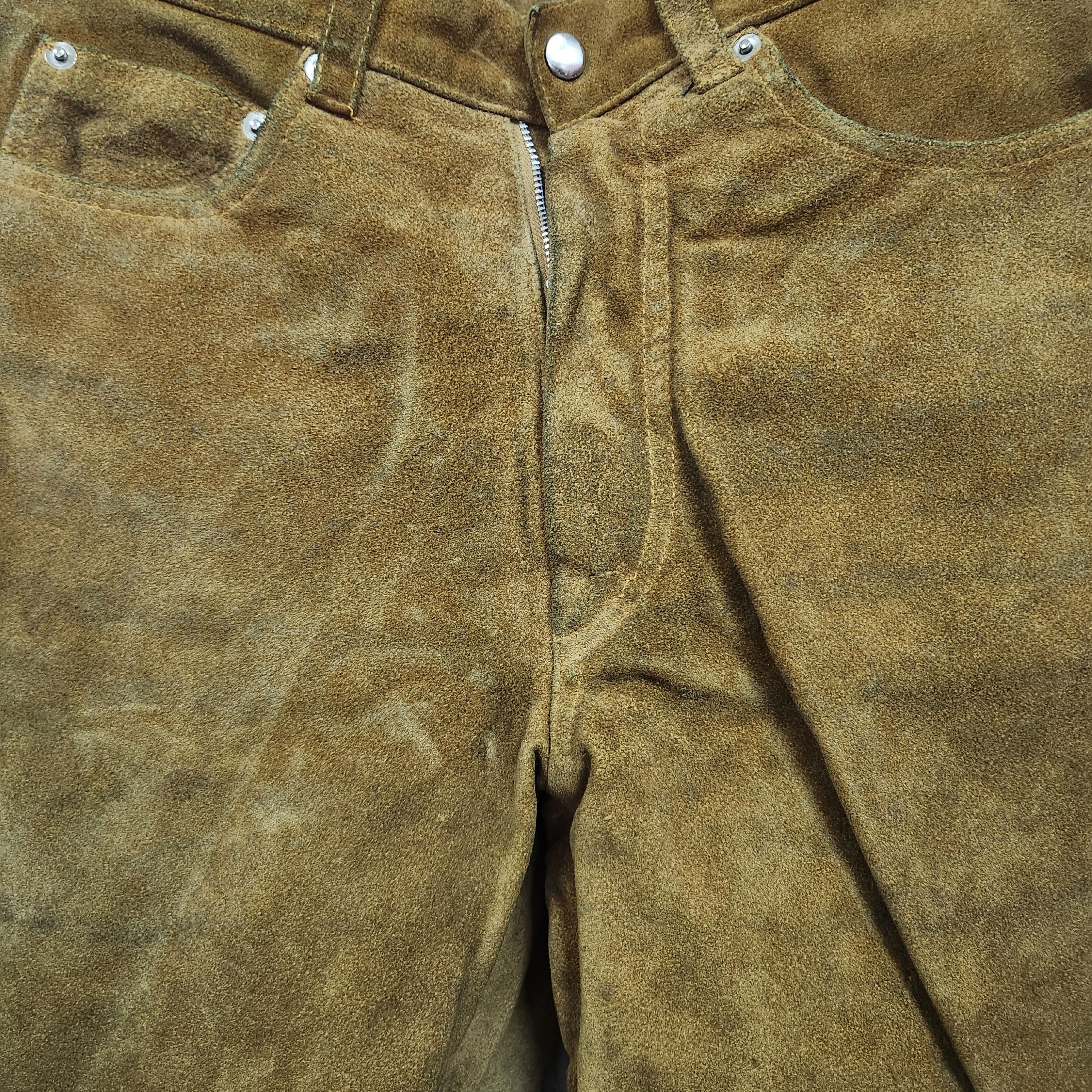 Vintage Beams Genuine Leather Pants - 15