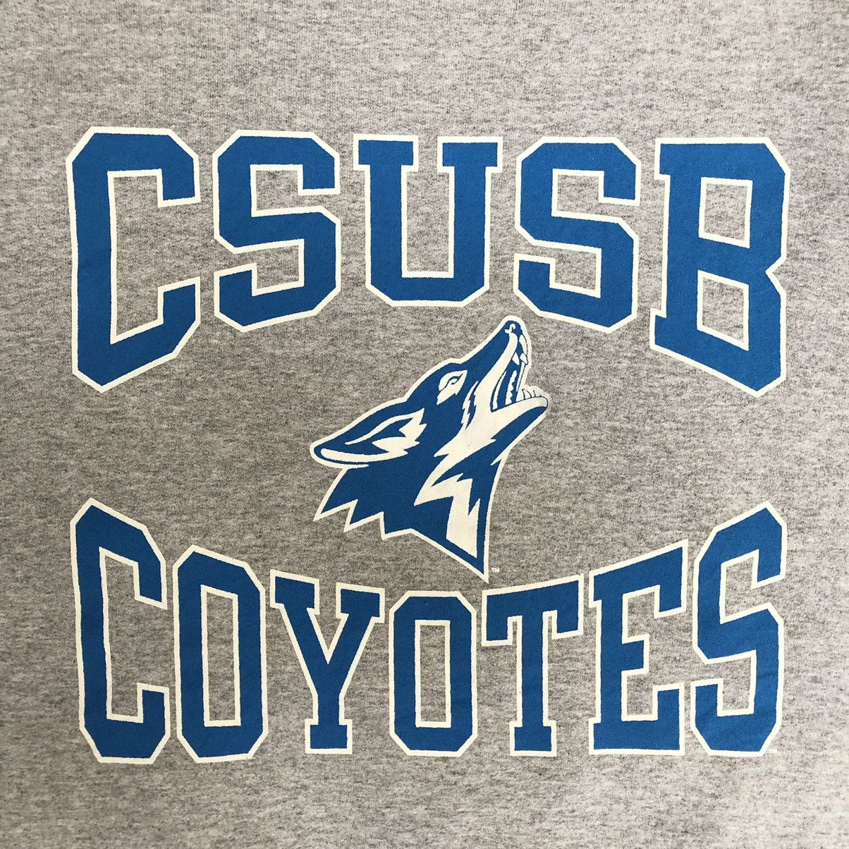 CSUSB Coyotes Sweatshirt Big Logo - 5