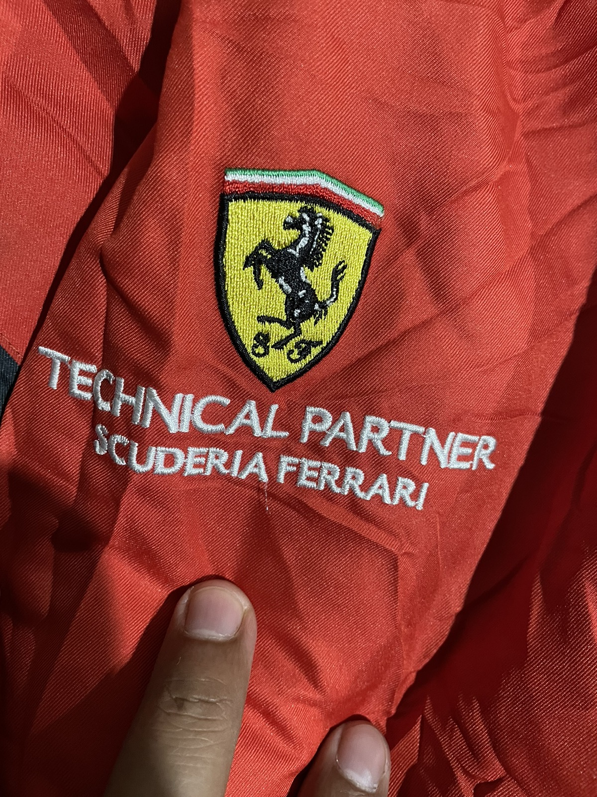 Rare - VTG Scuderia Ferrari Official Technical Racing Team Apparel - 10