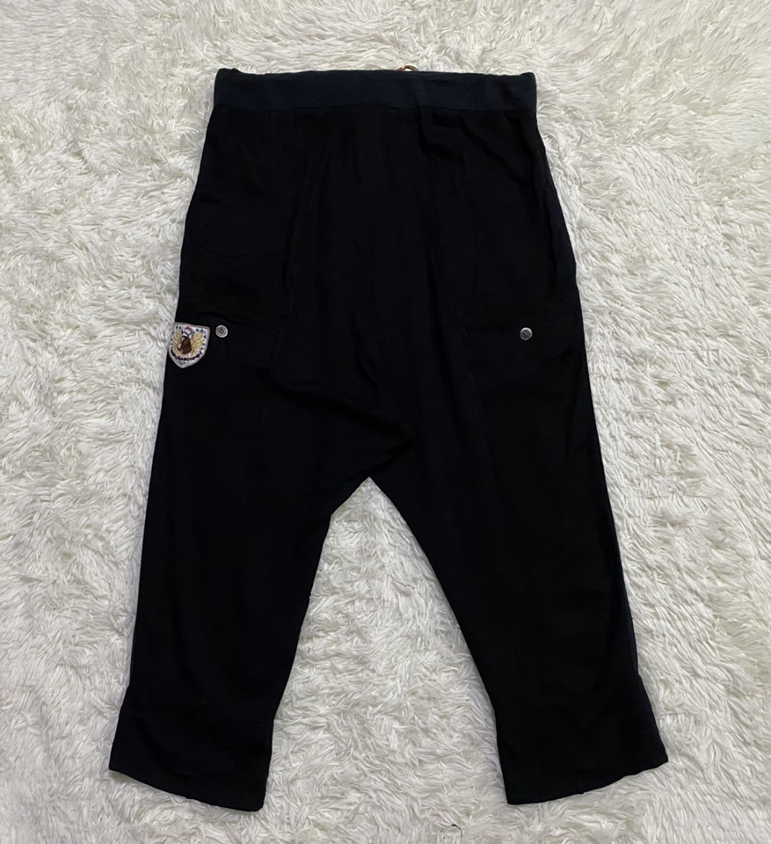 Issey Miyake - Rayon Drop Crotch Pants - 9