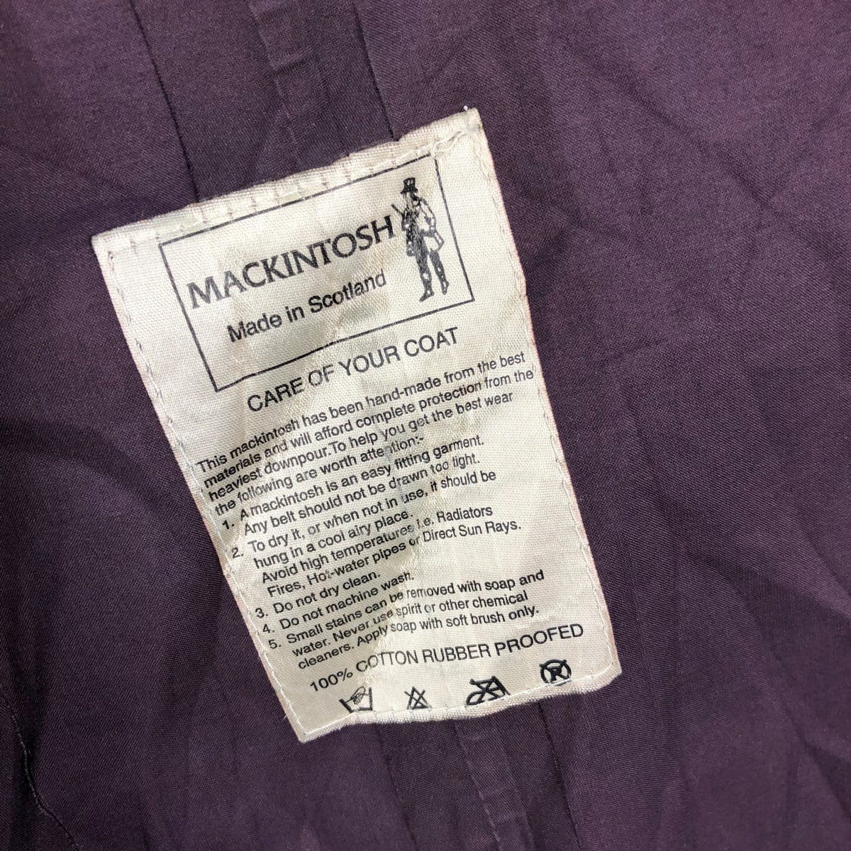 Vintage Mackintosh Trench Coat - 9