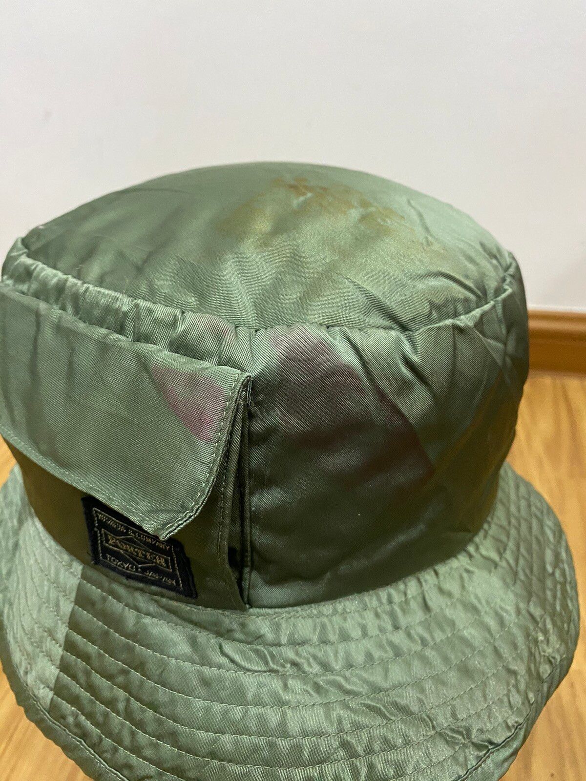 AW14 Nylon Tanker Pocket Bucket Hat 2 In 1 - 5