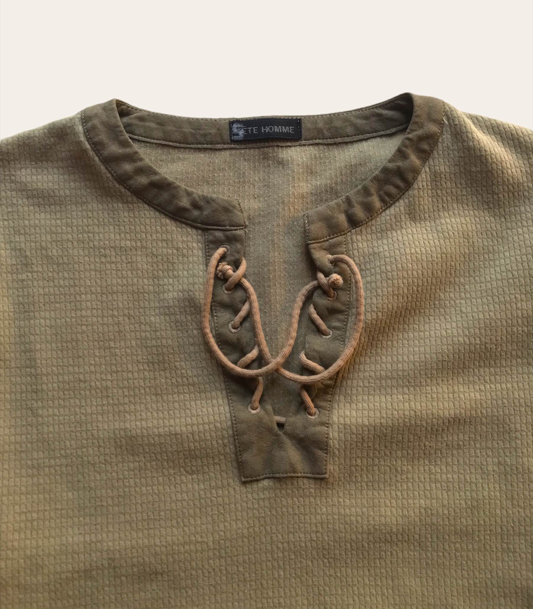 Vintage Tete Homme by Issey Miyake Hippie Shirt - 2