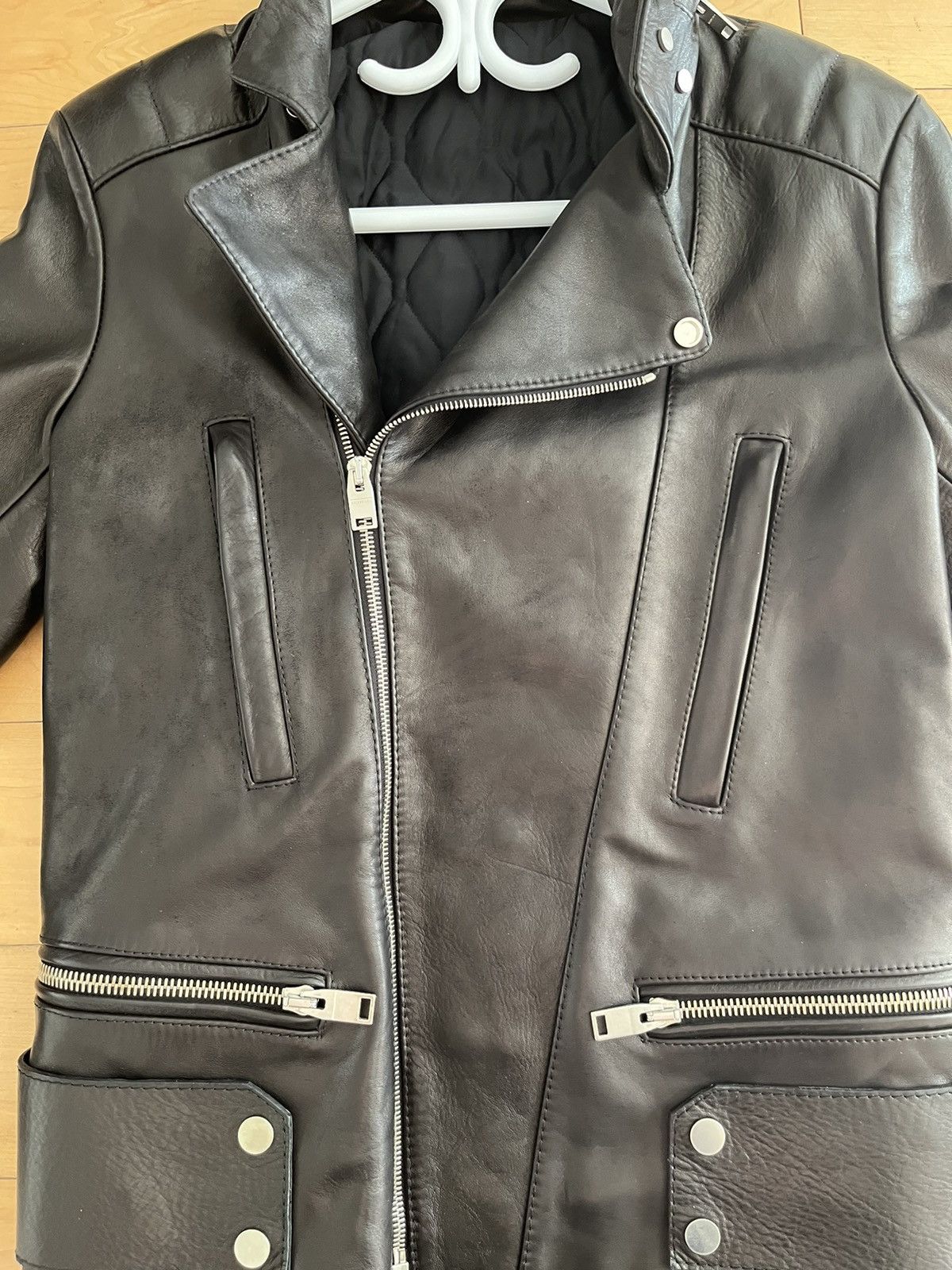 NWT - F/W16 Balenciaga Leather Biker Jacket - 3