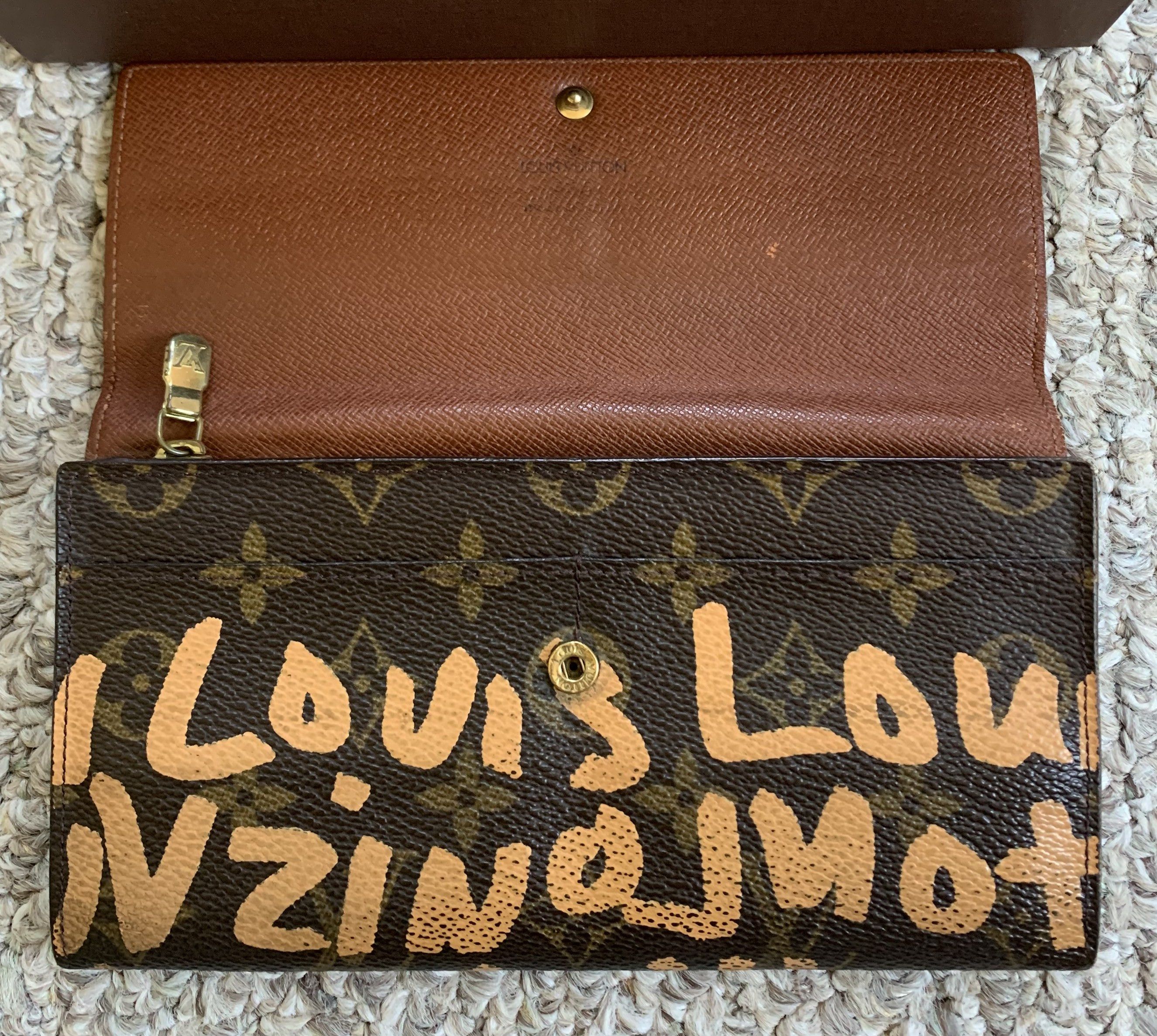 S/S 2001 Louis Vuitton x Sprouse Graffiti Monogram Wallet - 4