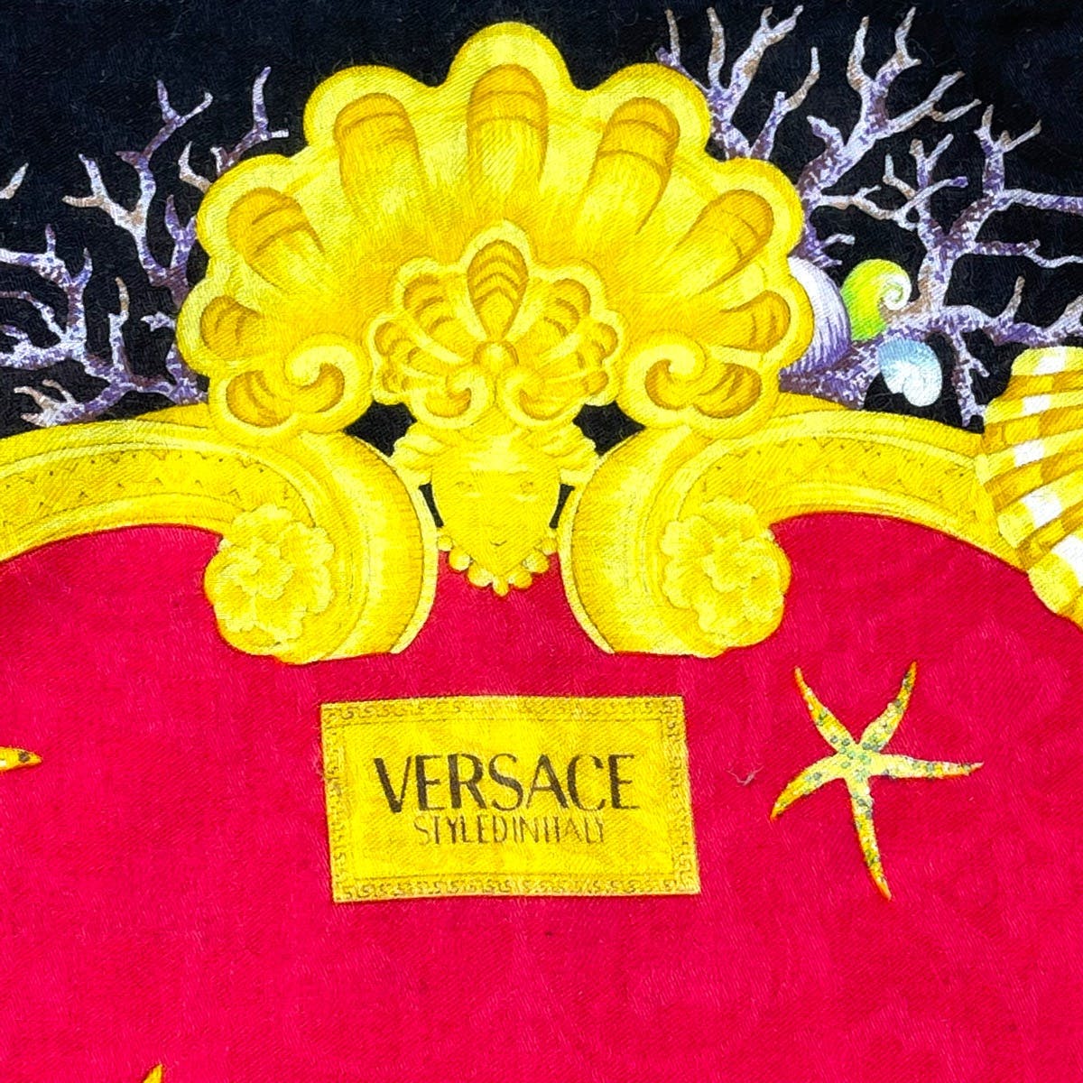 Versace Handkerchief Neckerchief Bandana Headband - 3