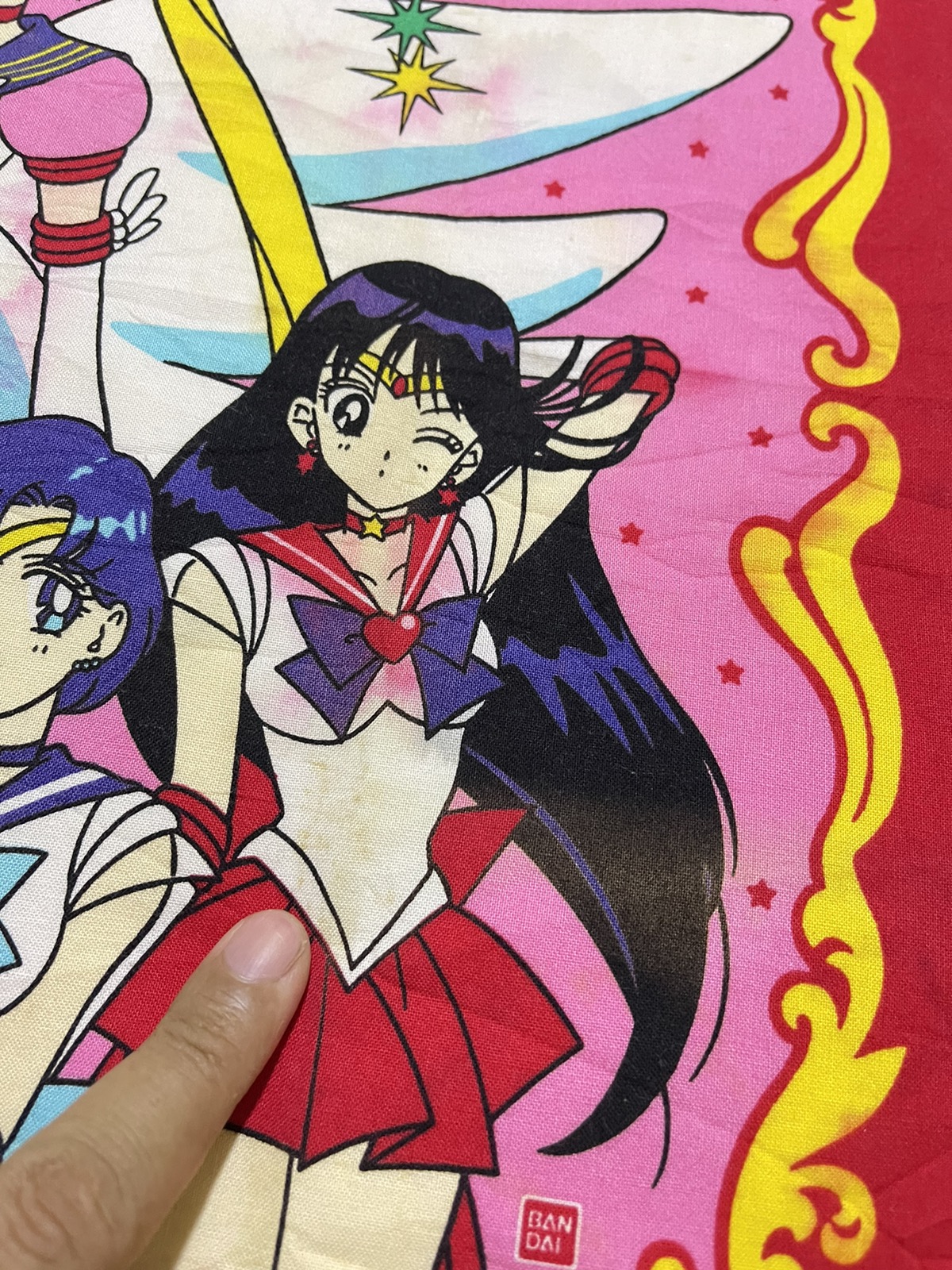 SAILOR MOON VINTAGE deals HANDKERCHIEF (NEW VINTAGE) Sailor Moon S handkerchief