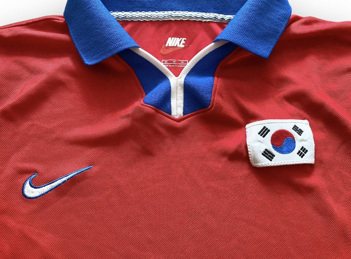 South Korea Nike Home Jersey Shirt 1998 Vintage Rare Soccer - 3