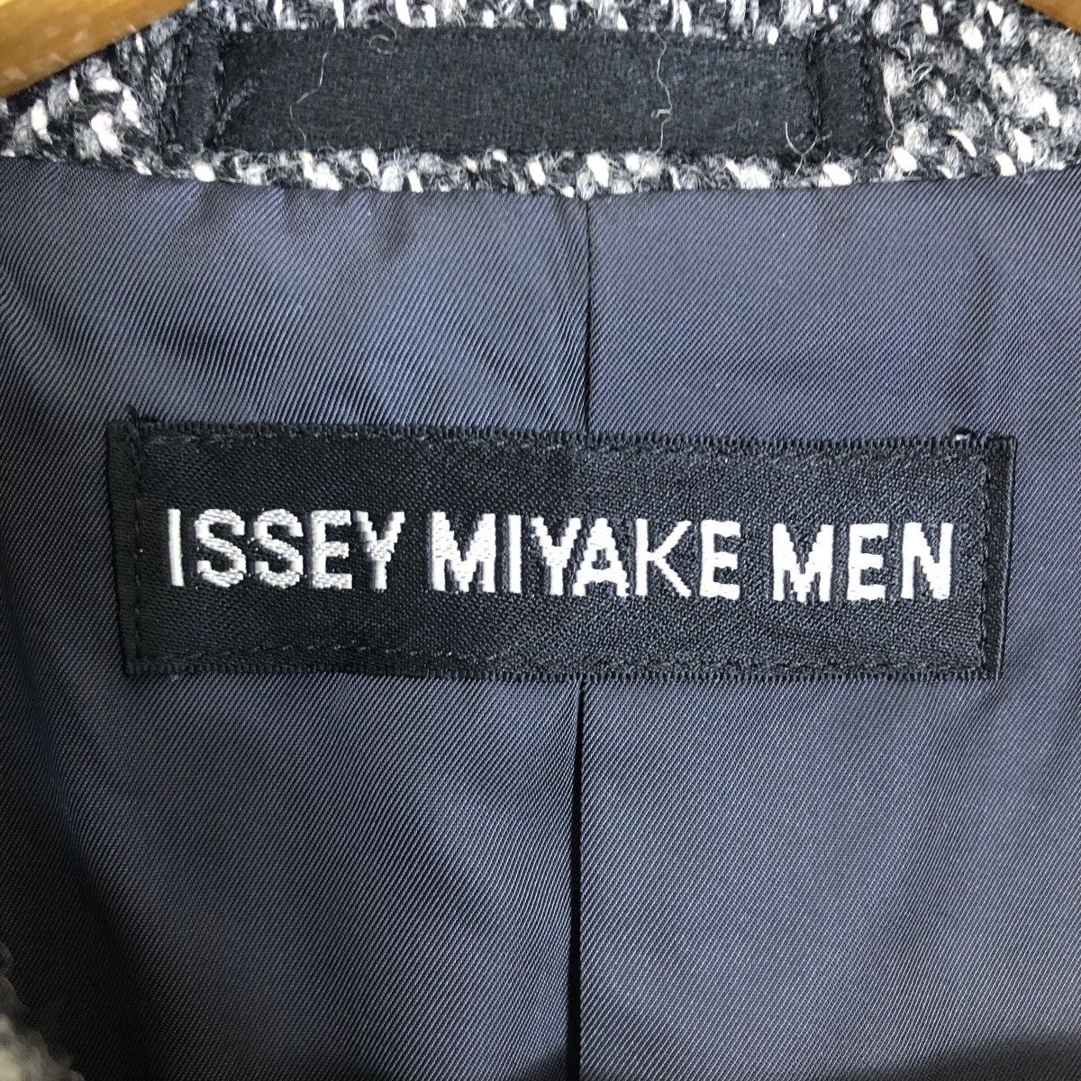 Vintage Issey Miyake Men 2009 A/W Tweed Coat Blazer - 7