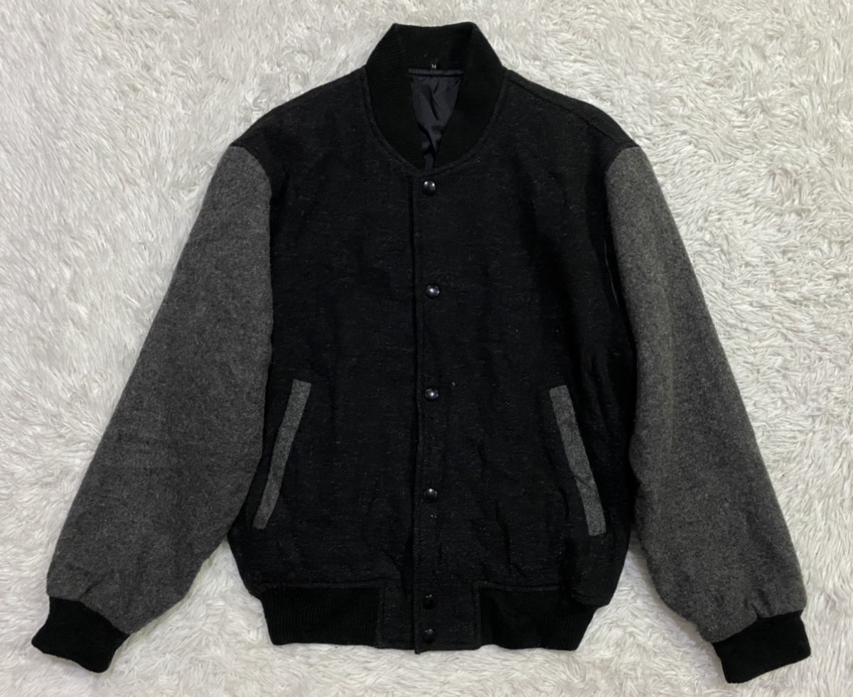 Vintage - Vintage Acrylic Bomber Jacket Made in Japan - 2