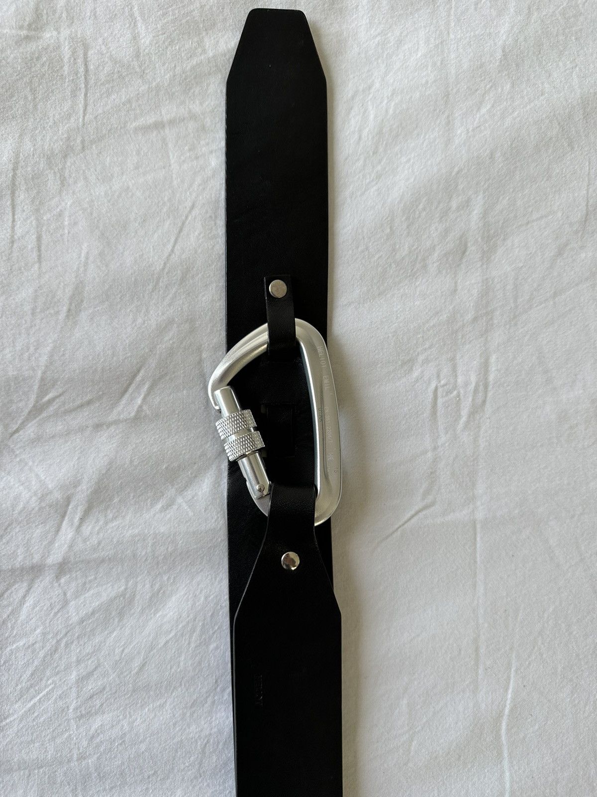 Heliot Emil Leather Carabiner Belt - 1