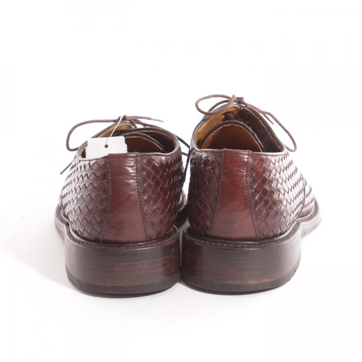 Massimo Dutti - RARE brown braided leather shoes - 5